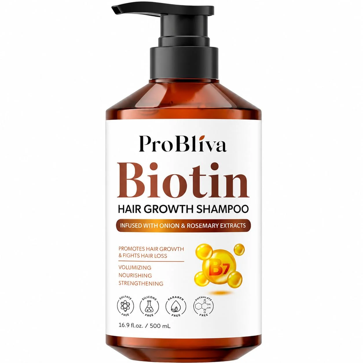 Durable Biotin Hair Growth Shampoo for Thinning Hair in Adults 30 - Strengthening Formula with Biotin Rosemary - Reduces Shedding Supports Fuller Classic