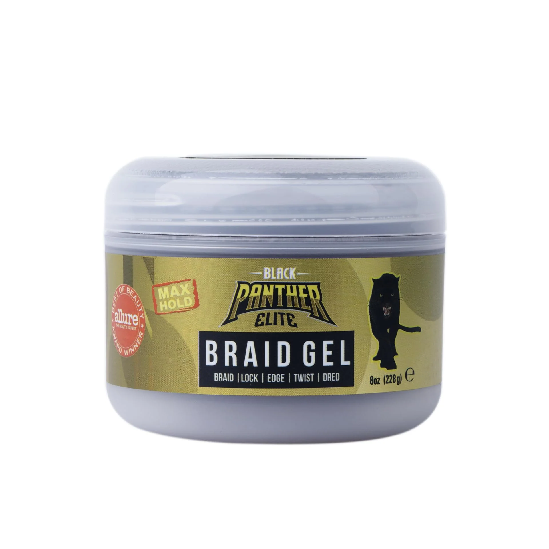 Consistent Black Panther Elite Edge Braid Control Pomade for Curly Hair For Braids Locs N Twists Volumizing And Styling Hair Gel for Women Strong Hold All