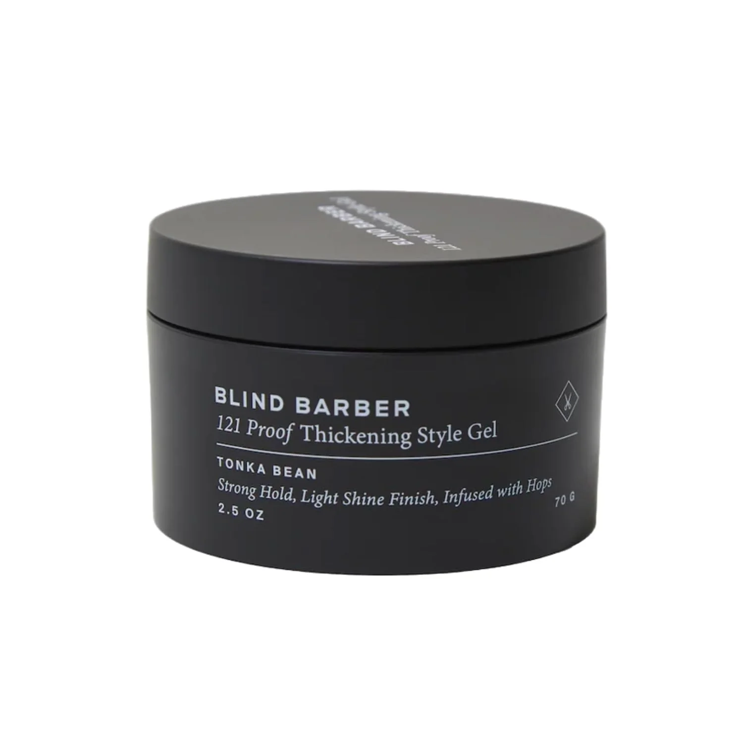 Environmentally Friendly Blind Barber 121 Proof Thickening Style Gel - Medium to Strong Hold Hair Gel - Water-Based for All Hair Types - Paraben Sulfate Products Durable