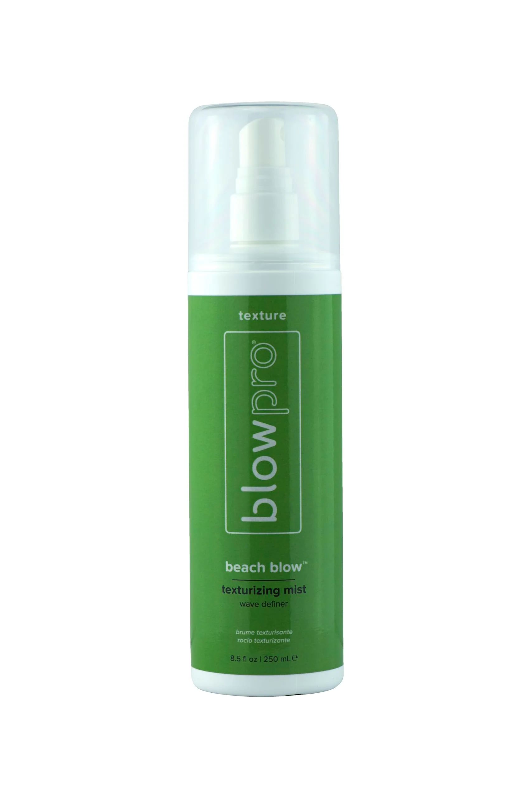 Professional blowpro Beach Blow Texturizing Mist 8.5oz Lightweight Mist adds a Soft Touchable and Matte Texture to Hair Infused with Dead Sea Salt and Milk Relaxed