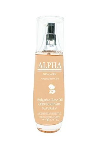 Reliable Bulgarian Rose Oil Serum organic Hair Care By Alpha New York 100 ml. 3.38 fl.oz. Environmentally Friendly