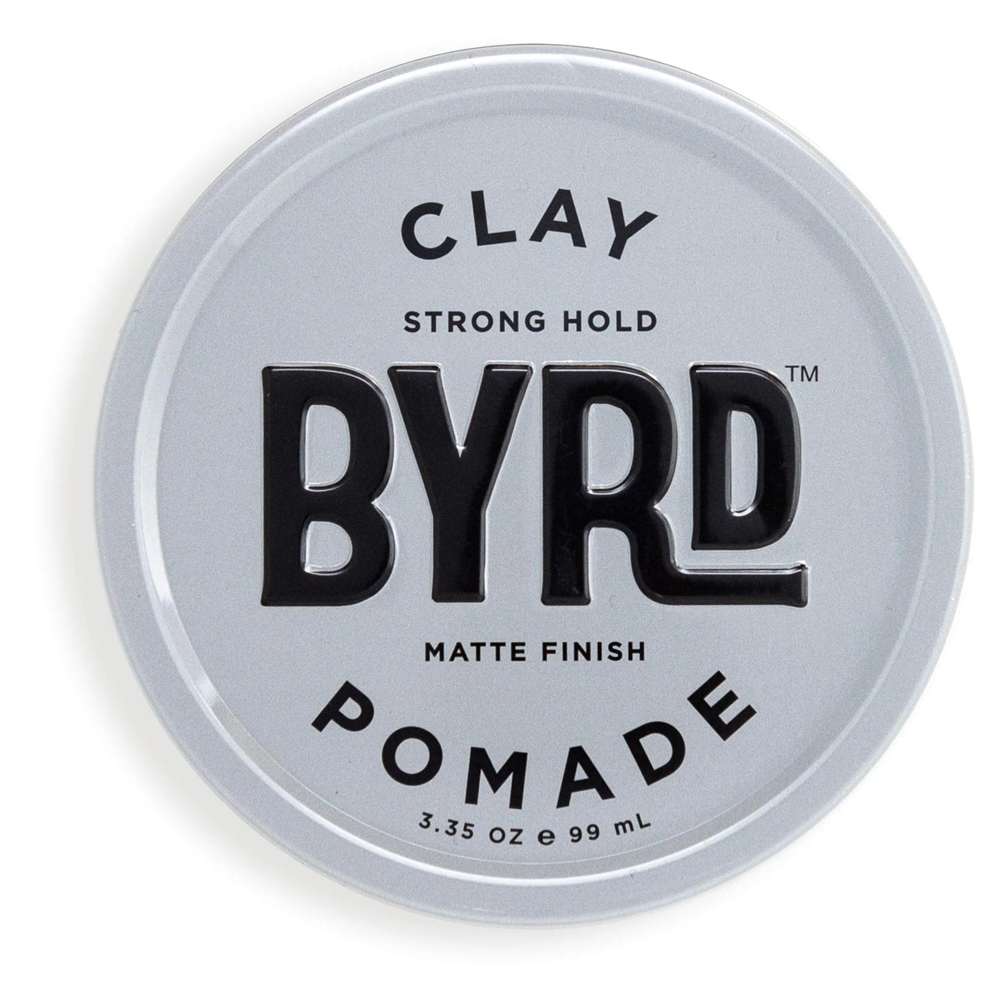 Smart BYRD Hair Clay Pomade - Strong Hold Ultra Matte Finish Add Volume and Sculpt to All Hair Types 3.35 Oz Flexible