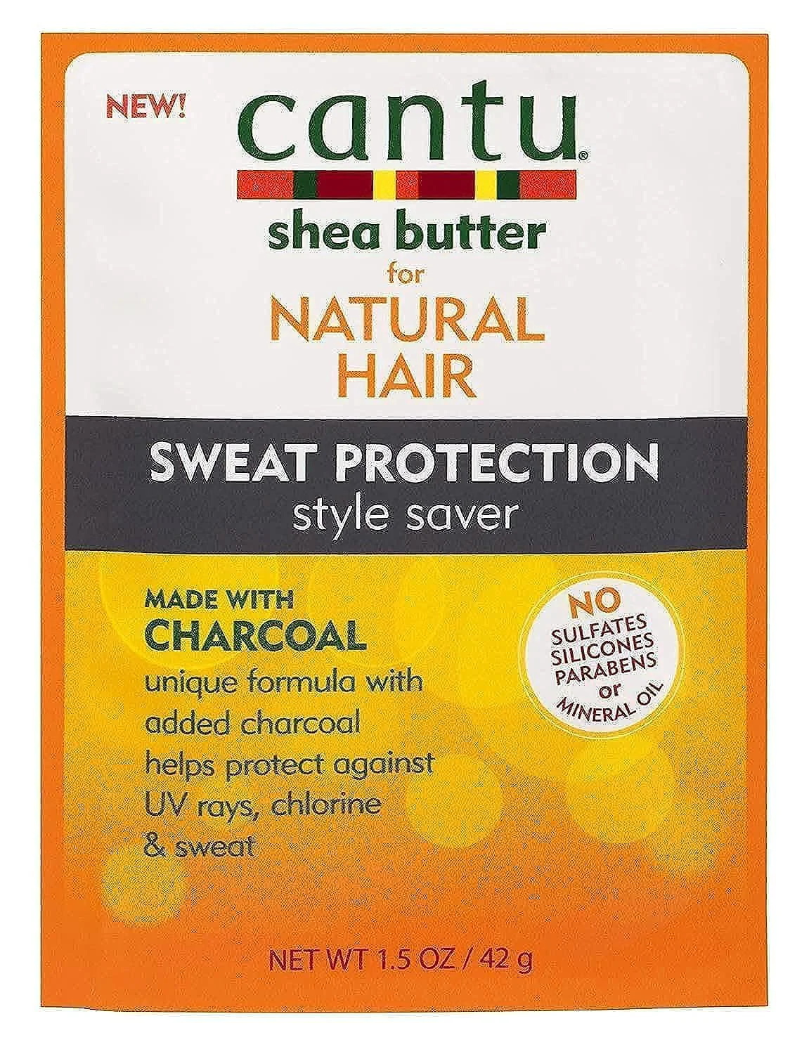 Fine Crafted Cantu Natural Hair Sweat Protect Style Packettes 1.5 Ounce 6 Pieces Sophisticated