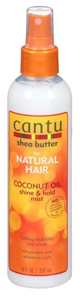 Reliable Cantu Natural Hair Coconut Oil Shine Hold Mist 8 Ounce Spray 237ml 3 Pack Casual