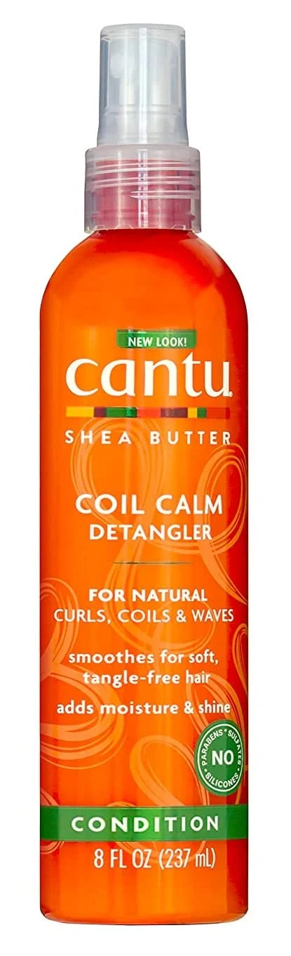 Carefully Designed Cantu Shea Butter Detangler Coil Calm Spray 8 Ounce Pack of 3 High-End