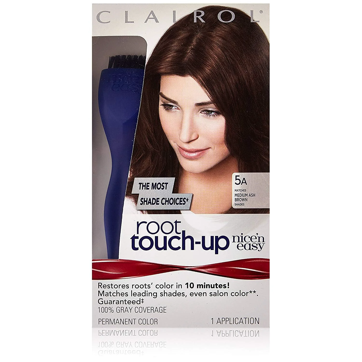 Easy-to-Use Clairol Nice 'N Easy Root Touch-Up 5A Medium Ash Brown Pack of 3 World-Class