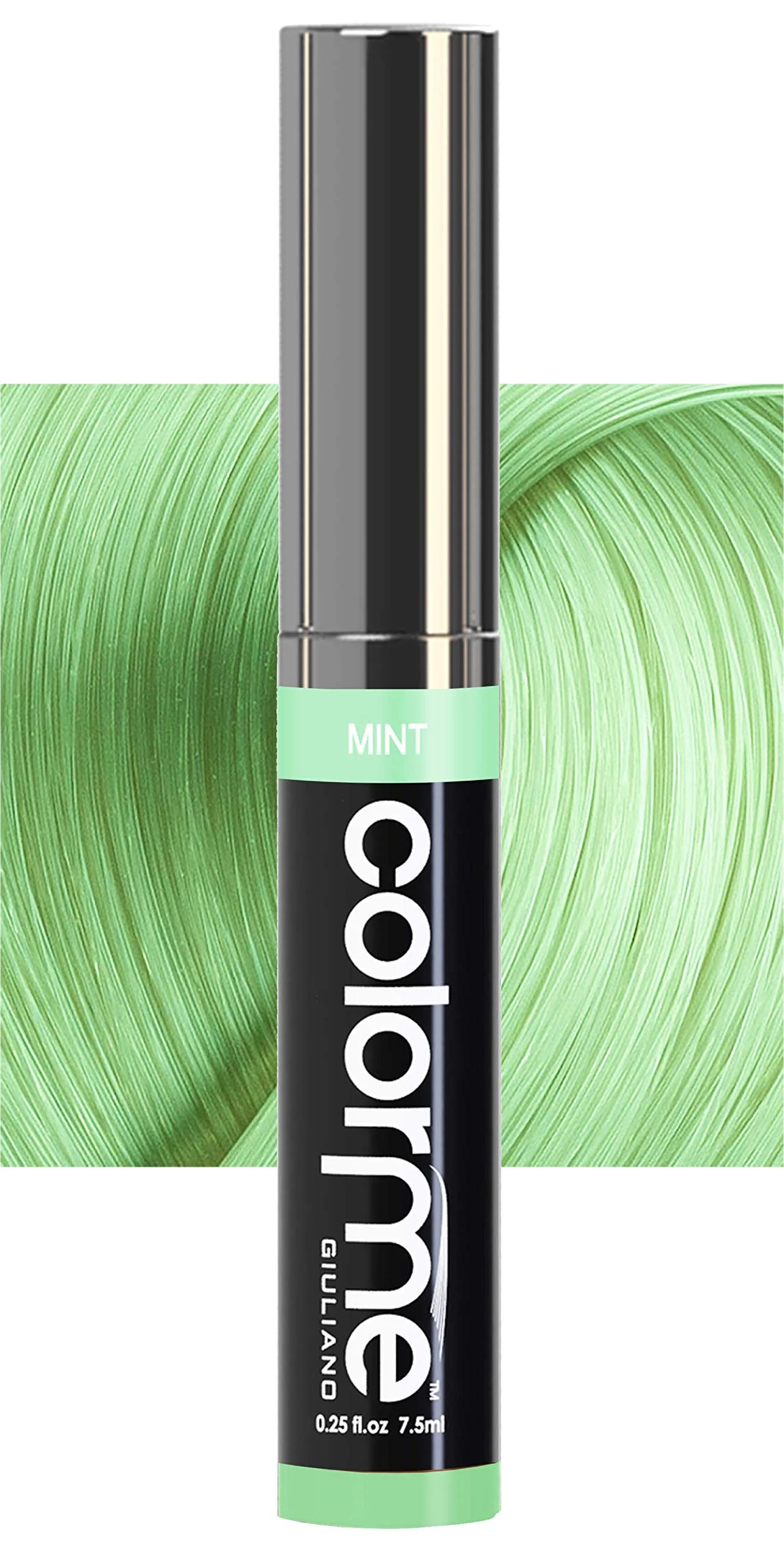 Advanced Colorme Root Touch Up Temporary Hair Mascara to color and Blend Semi Permanent Dye regrowth. Washes Out MINT Pure