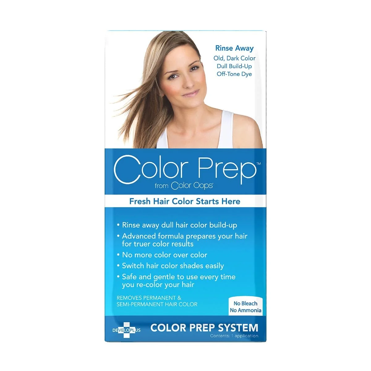 Genuine Color Oops Color Prep 1 Application Extend Results and Vibrancy Hair Dye Remover Rinses Away Dull Colors Product and Mineral Buildup Bleach Proven