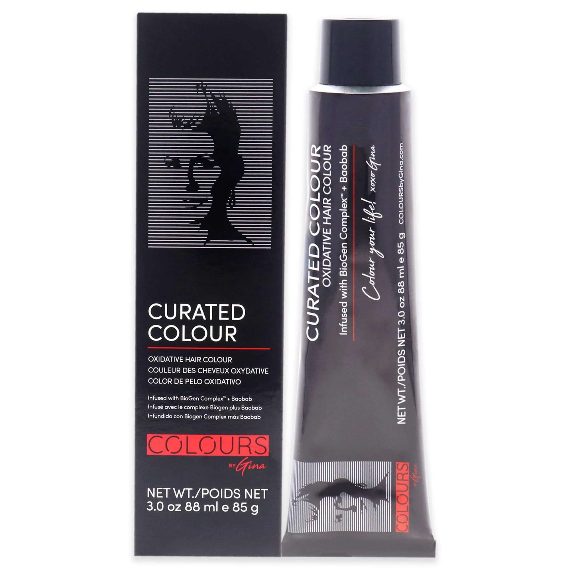User-Friendly Colours By Gina Curated Colour - 10.1-10B Extra Light Cool Blonde by Colours By Gina for Unisex - 3 oz Hair Color Innovative