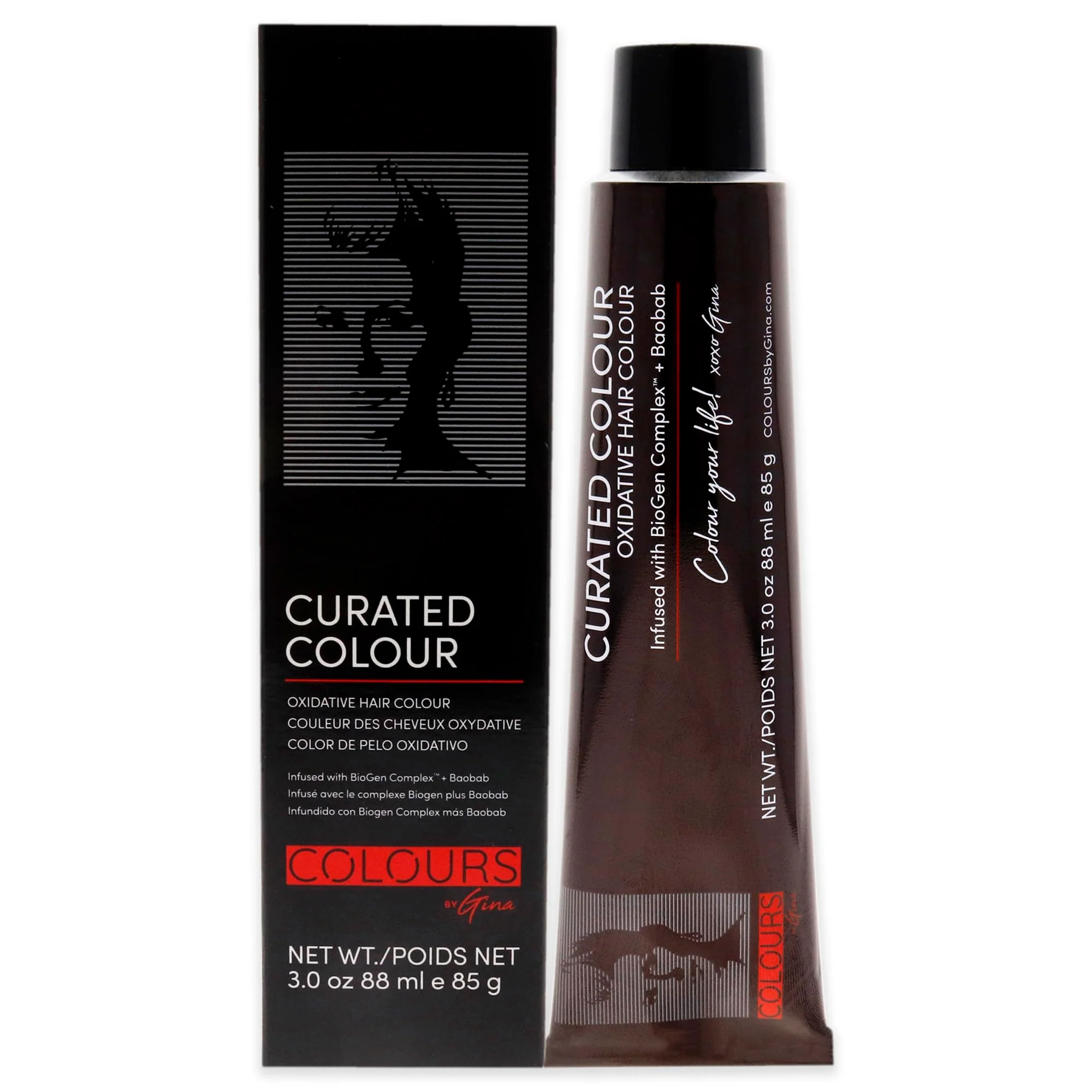 Professional Colours By Gina Curated Colour - 0.33-GG Pure Gold Mixer by Colours By Gina for Unisex - 3 oz Hair Color Prestigious