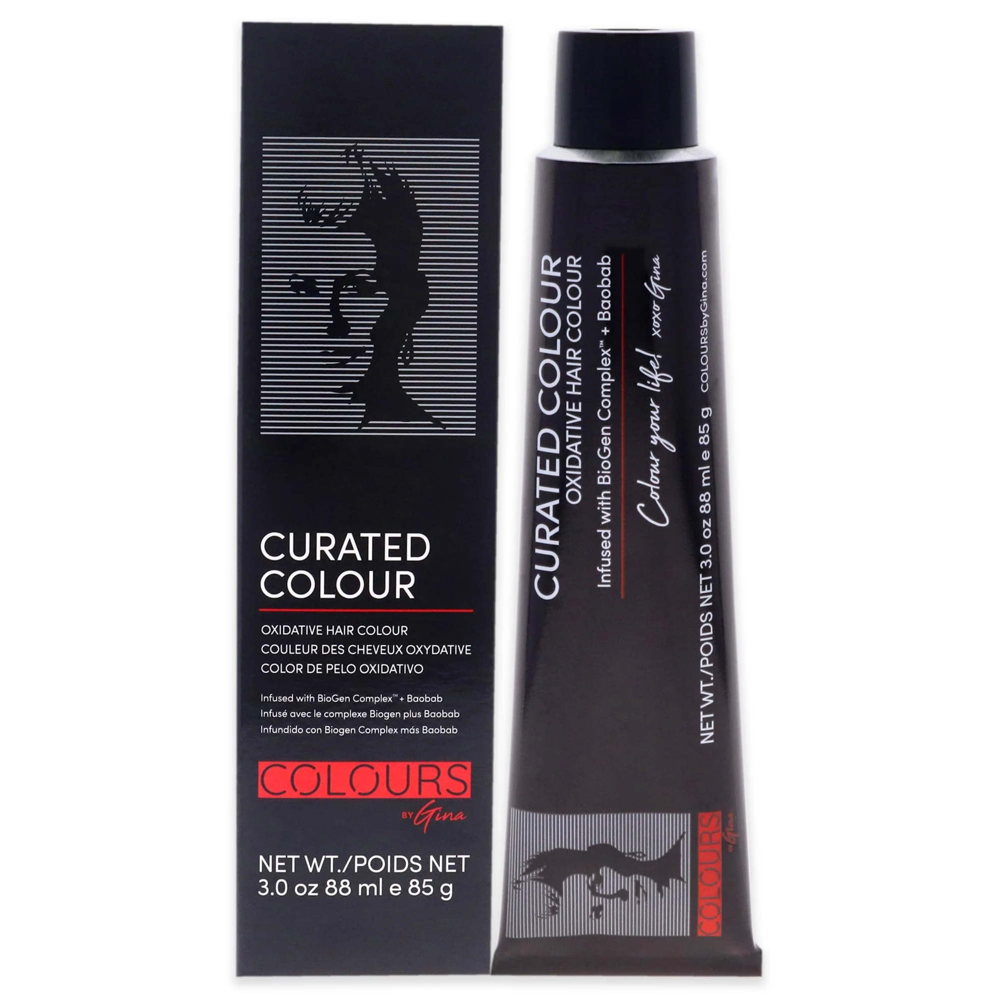 Prestigious Colours By Gina Curated Colour - 6.6-6R Dark Reddish Blonde by Colours By Gina for Unisex - 3 oz Hair Color Flexible