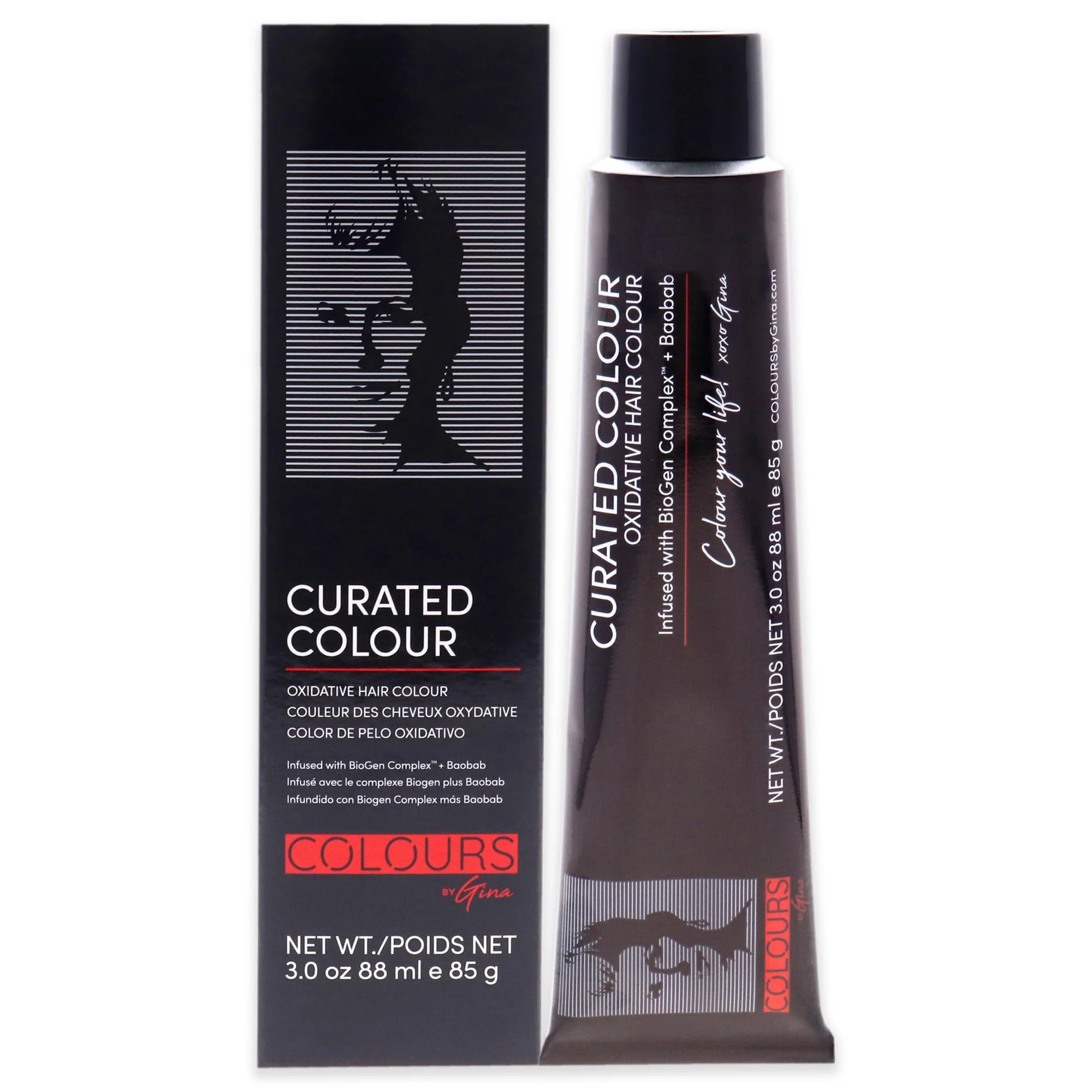 Innovative Colours By Gina Curated Colour - 7.4-7C Copper Blonde by Colours By Gina for Unisex - 3 oz Hair Color Functional