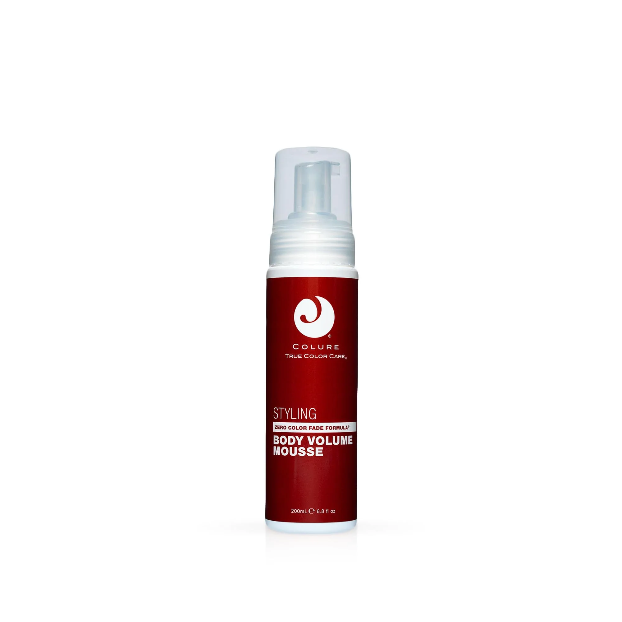 High-Performance COLURE Body Volume Mousse 6.8 Fl Oz - Non-Aerosol Root Lift Styling Foam for Fine Hair Weightless Medium Hold Shine Fashionable