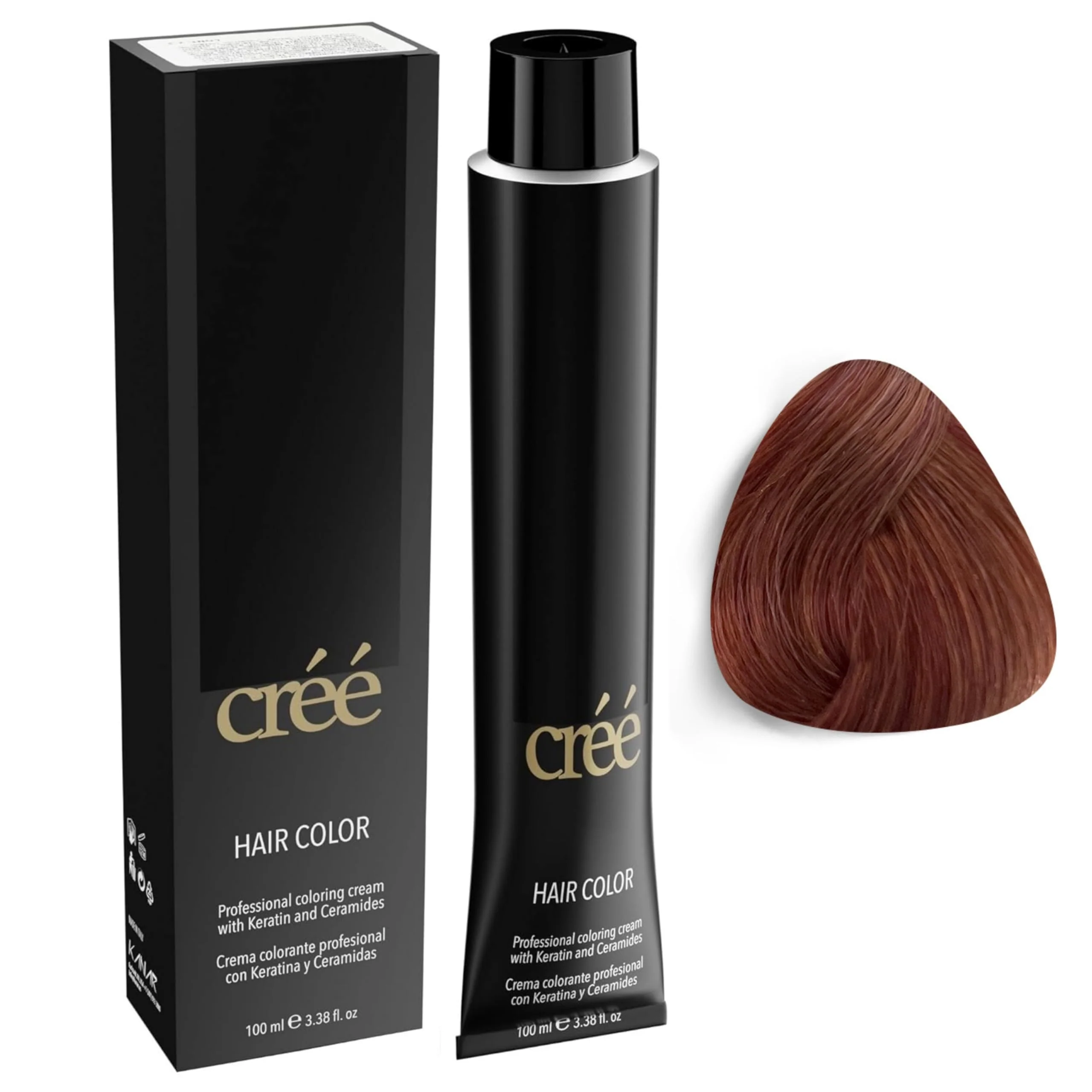 Minimalist Cree Professional 8.42 - Light Irisee Copper Blond Permanent Hair Color - Long Lasting Rich Vibrant - Gray Coverage 100ml - 3.4 fl.oz. User-Friendly