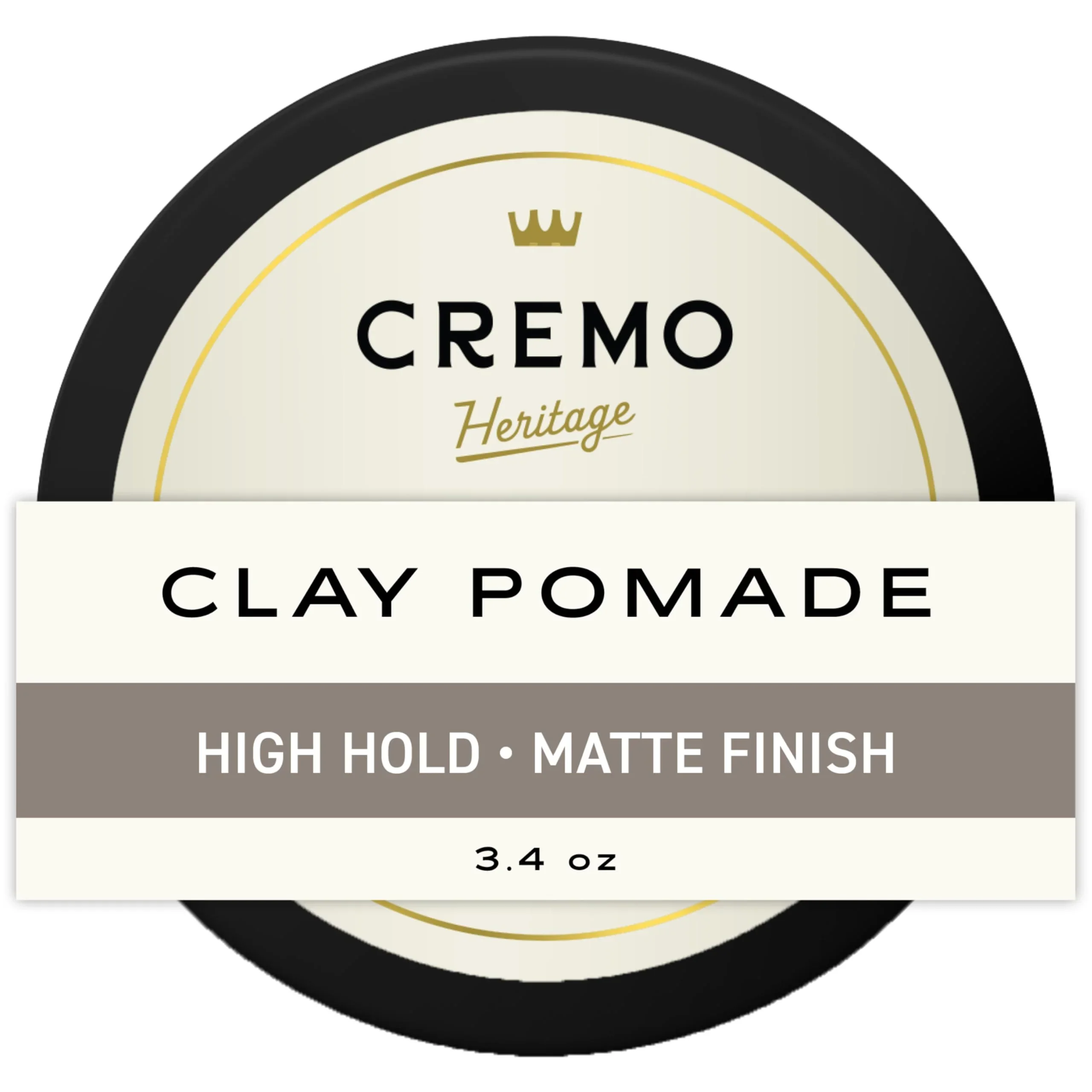 Advanced Cremo Hair Styling Clay Premium Barber Grade Sculpting Clay for Hair Styling 3.4 Oz Trusted