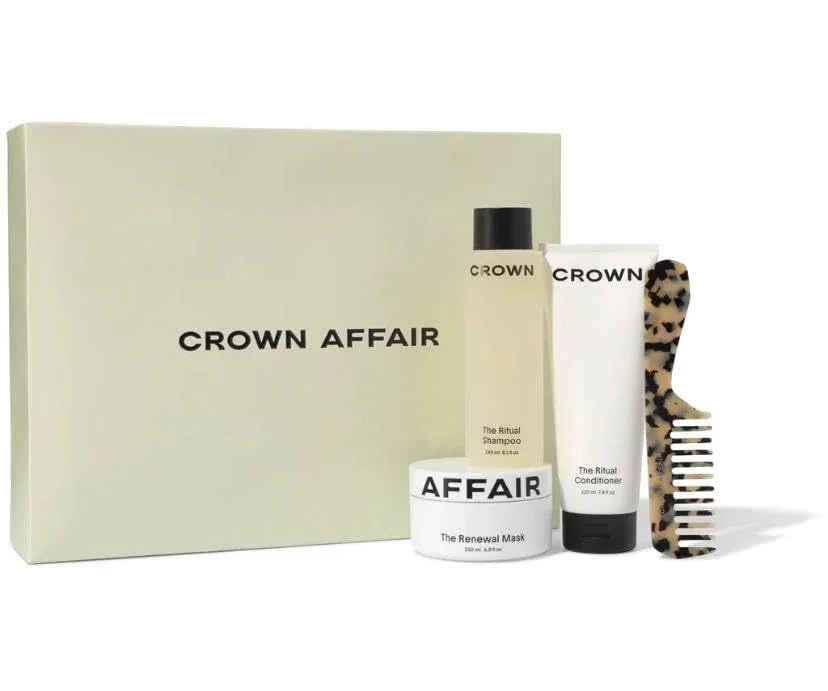 Original Design Crown Affair The In-Shower Set - complete in-shower ritual for cleansed nourished and hydrated hair Detailed