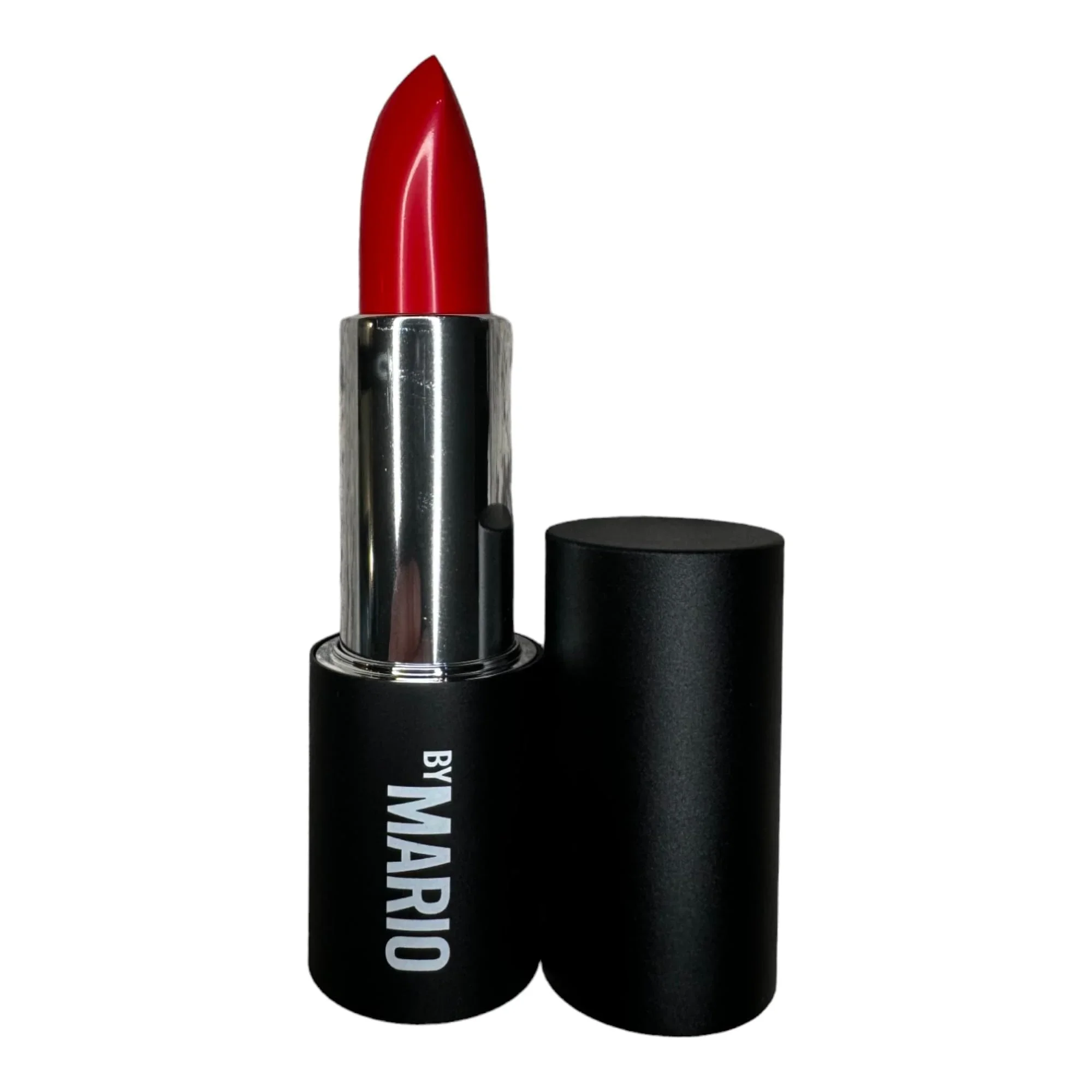 Sustainable Makeup By Mario SuperSatin Lipstick A classic creamy satin lipstick with a soft sheen Size 0.12 oz 3.5 g Chelsea - red-orange Organic