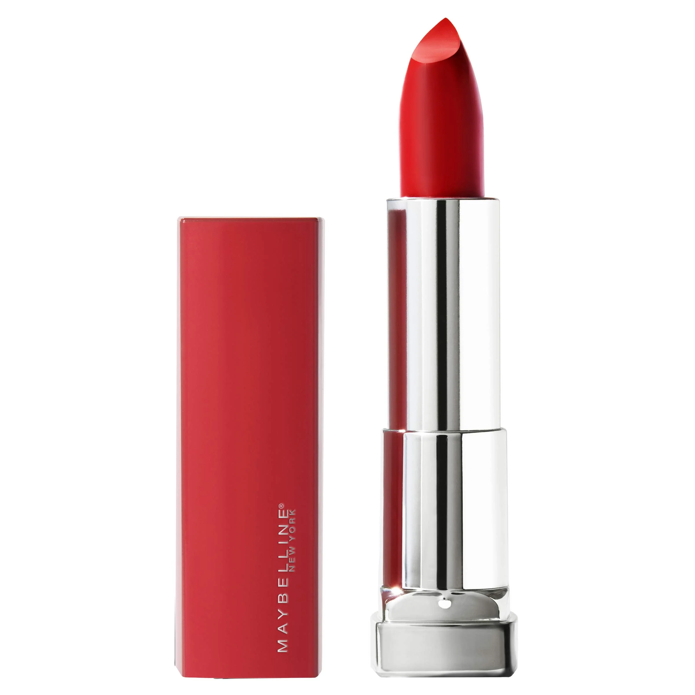 Recyclable Maybelline Color Sensational Made for All Lipstick Crisp Lip Color Hydrating Formula Red For Me Red 1 Count Smart