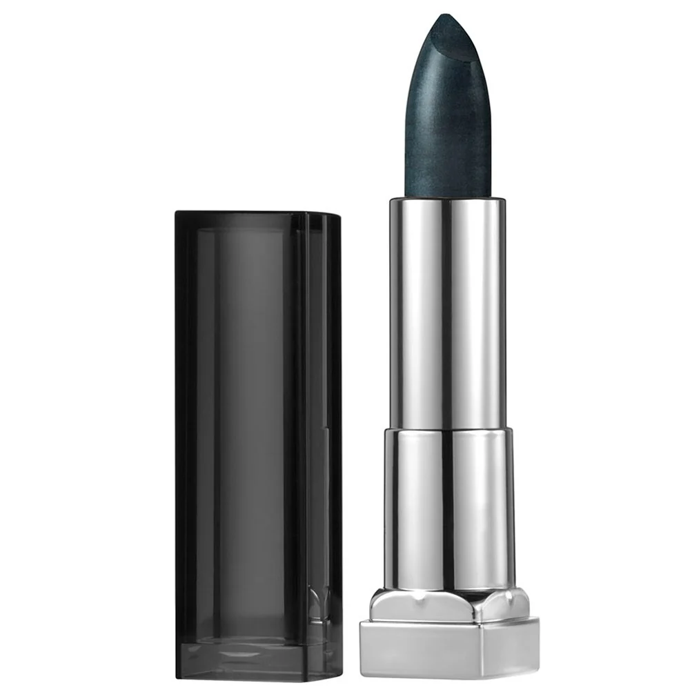 Sophisticated Maybelline New York Color Sensational Dark Silver Lipstick Metallic Lipstick Gunmetal 0.15 oz Original