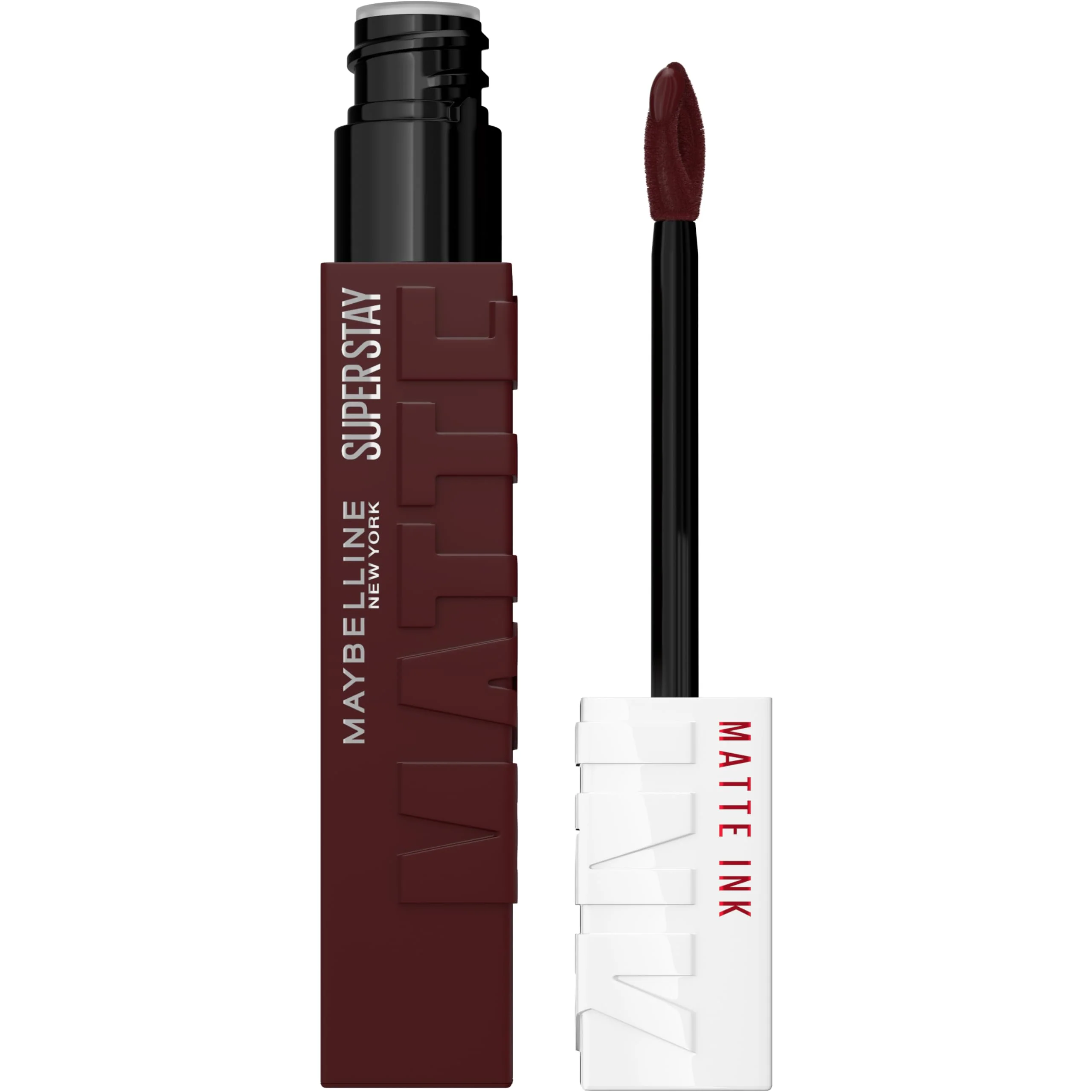 Smart Maybelline Super Stay Matte Ink Liquid Lipstick Makeup Long Lasting High Impact Color Up to 16H Wear Voyager Deep Red 1 Count Packaging May Vary Genuine