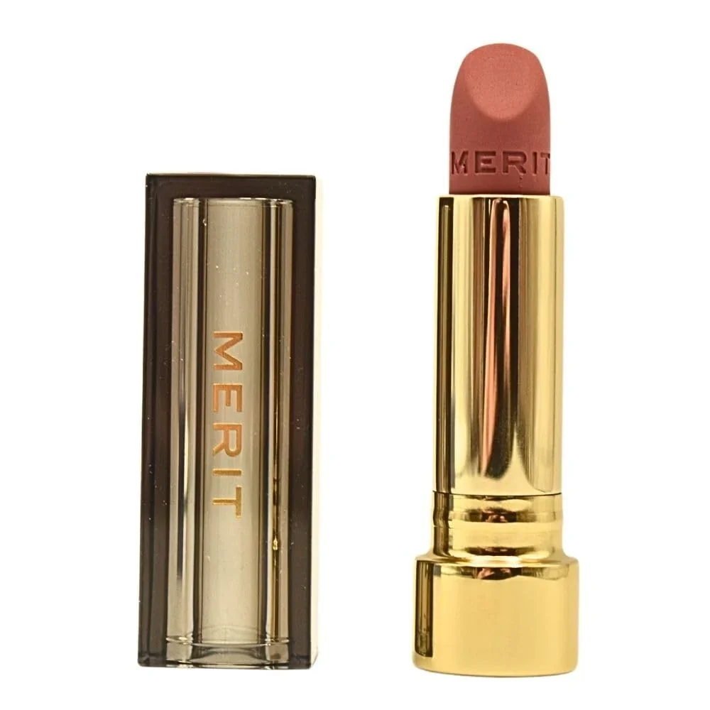 Durable Merit Signature Lip Lightweight Matte Lipstick - 0.10 oz 3 g Classic neutral standard Pure