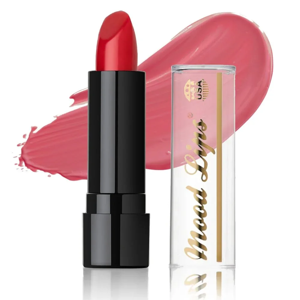 Responsible Mood Lips Color Changing Lipstick Long Lasting Lip Stain Effect 12 Hour Wear pH Tint Aloe Vera Hydrating Moisturizing Made in USA Luxury