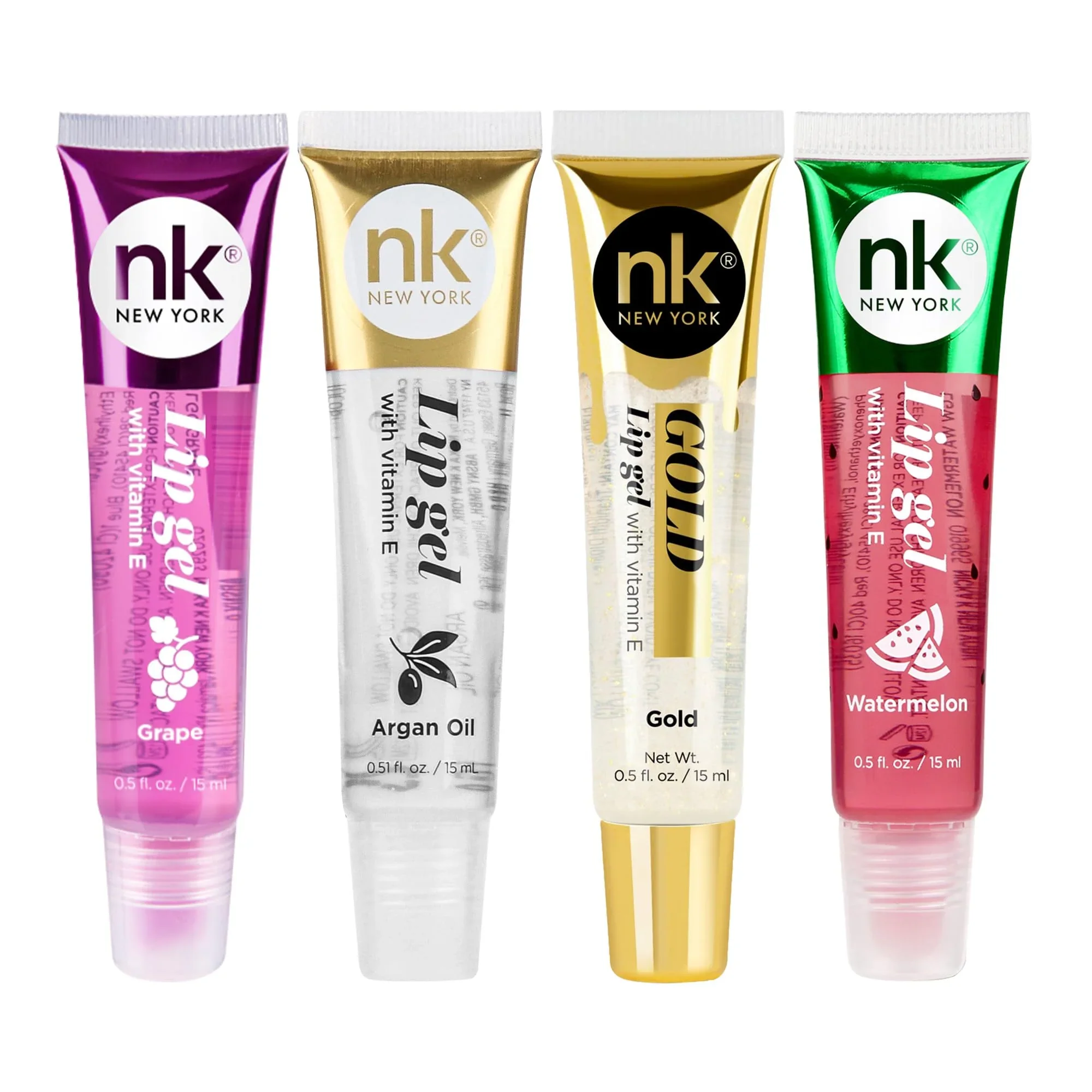 Premium Material NICKA K NEW YORK Lip Gel Hydrating Lightweight Glides on Effortlessly Non Sticky Finish Lip Gel Colors Casual