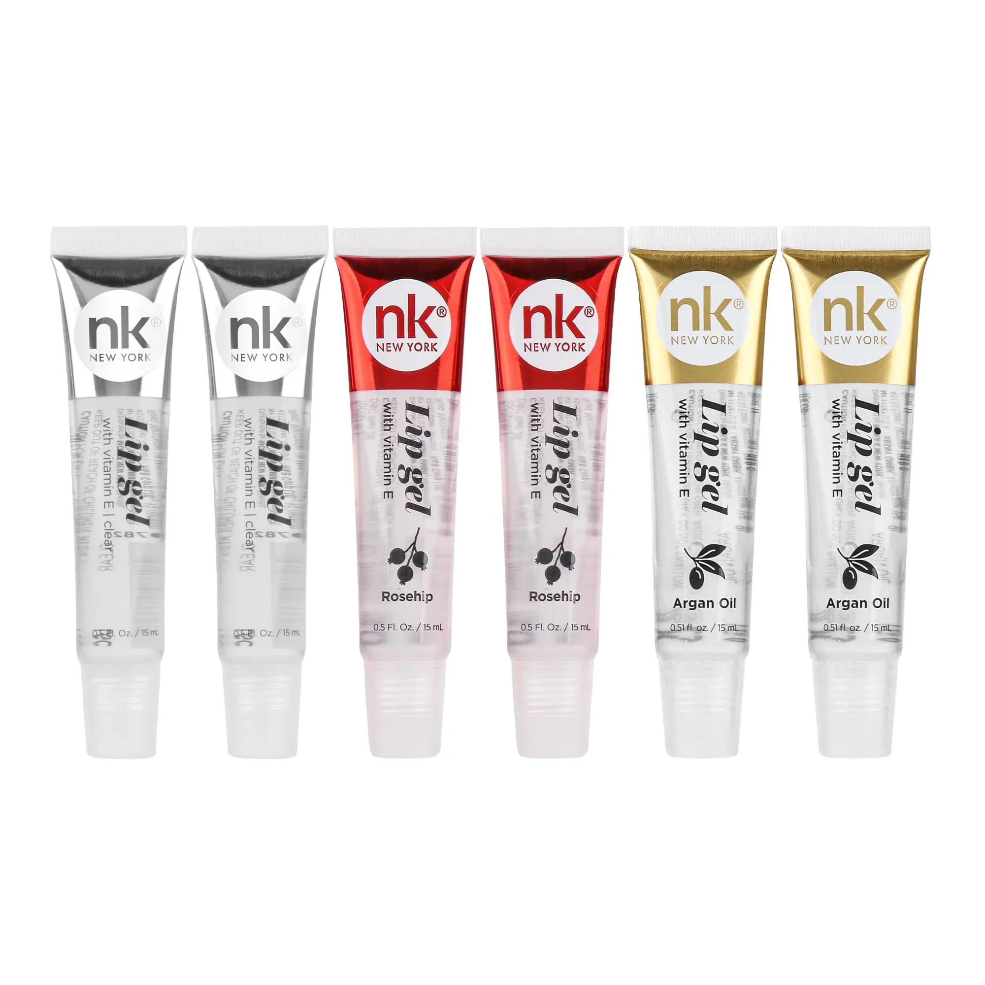 Original NICKA K NEW YORK Lip Gel Hydrating Lightweight Glides on Effortlessly Non Sticky Finish Lip Gel Colors AMZ013 Sophisticated