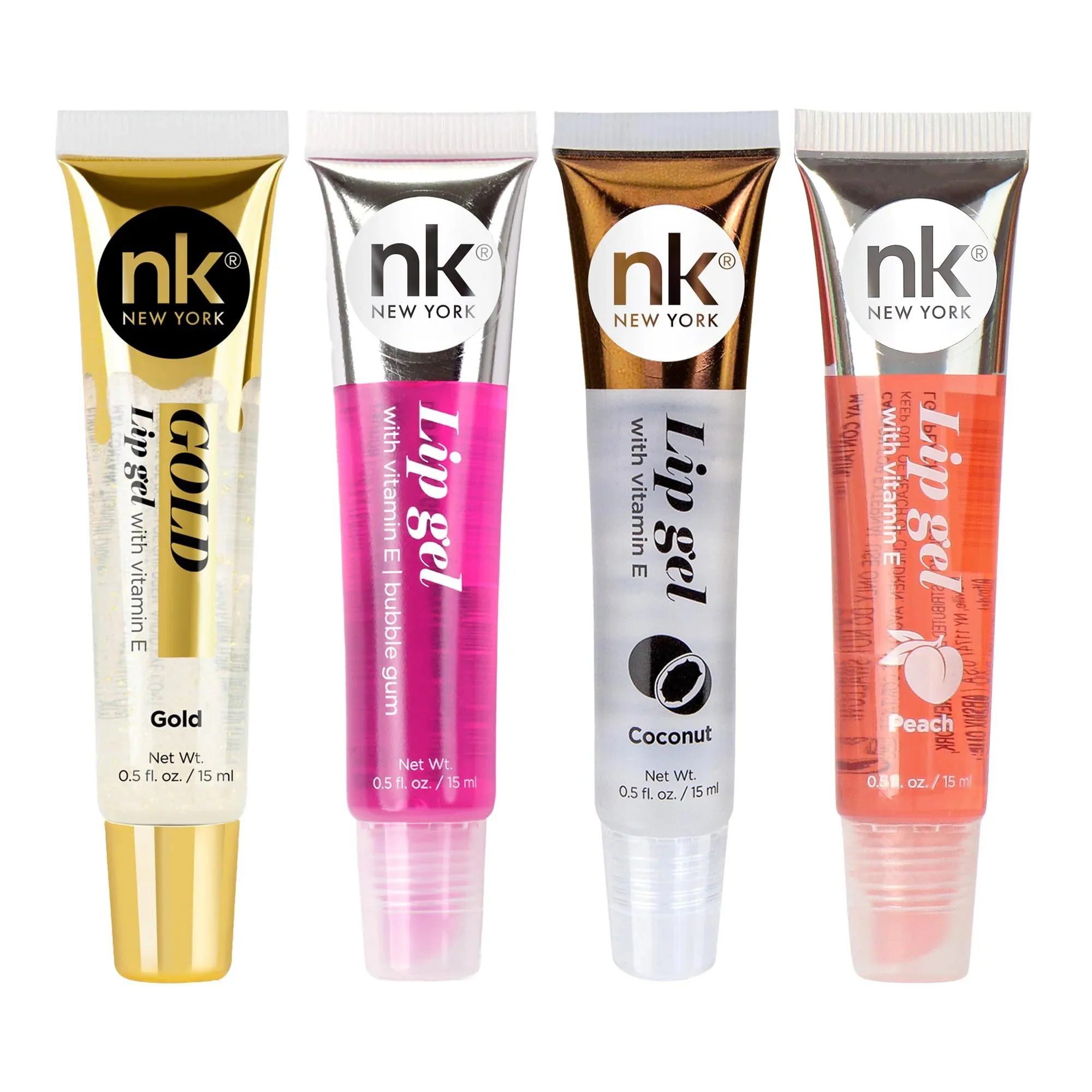 Practical NICKA K NEW YORK Lip Gel Hydrating Lightweight Glides on Effortlessly Non Sticky Finish Lip Gel Colors Artisan