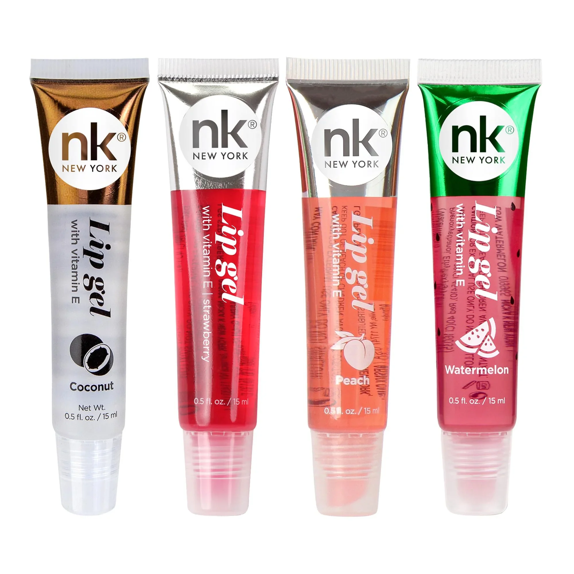 Easy-to-Use NICKA K NEW YORK Lip Gel Hydrating Lightweight Glides on Effortlessly Non Sticky Finish Lip Gel Colors Functional