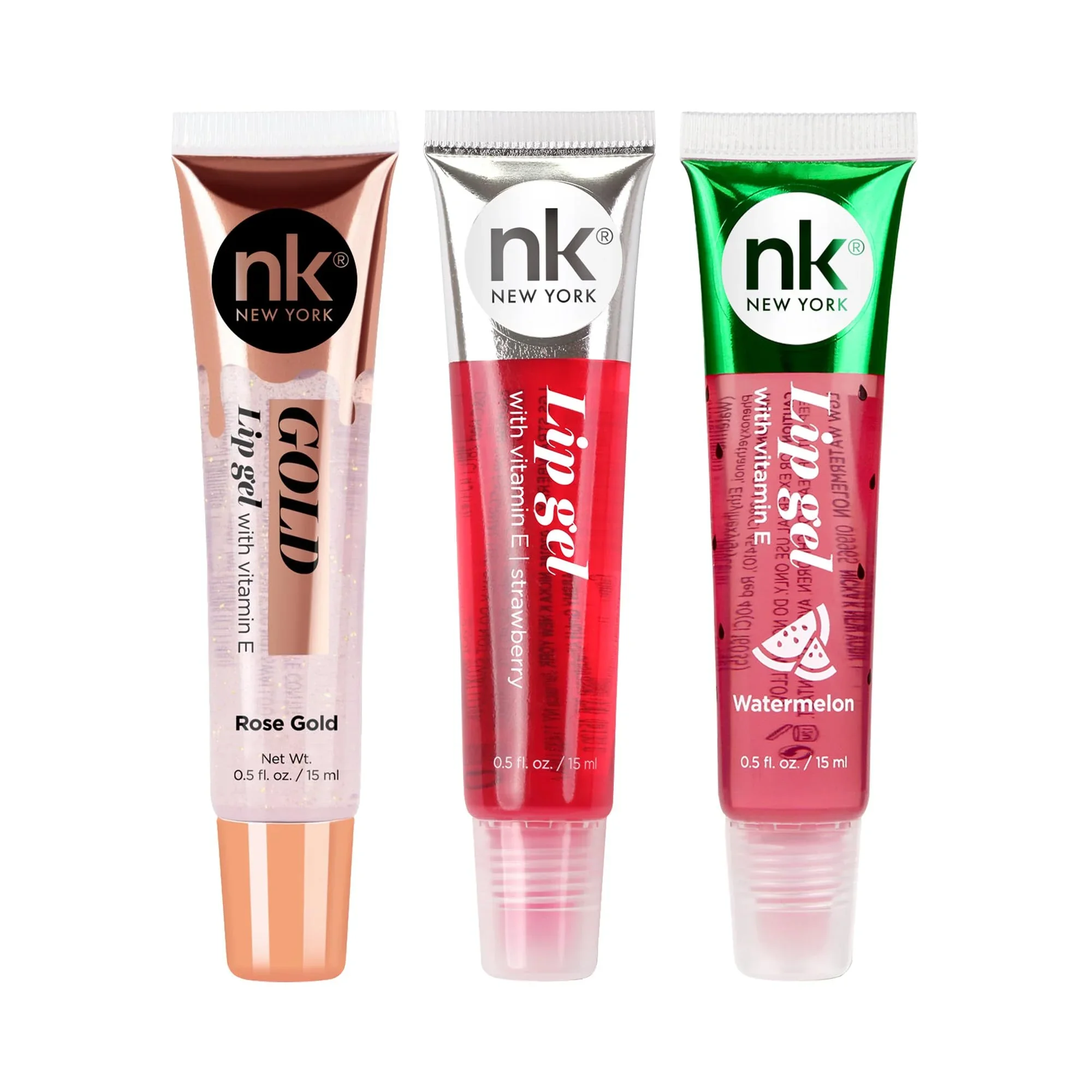 Enhanced NICKA K NEW YORK Lip Gel Hydrating Lightweight Glides on Effortlessly Non Sticky Finish Lip Gel Colors Green