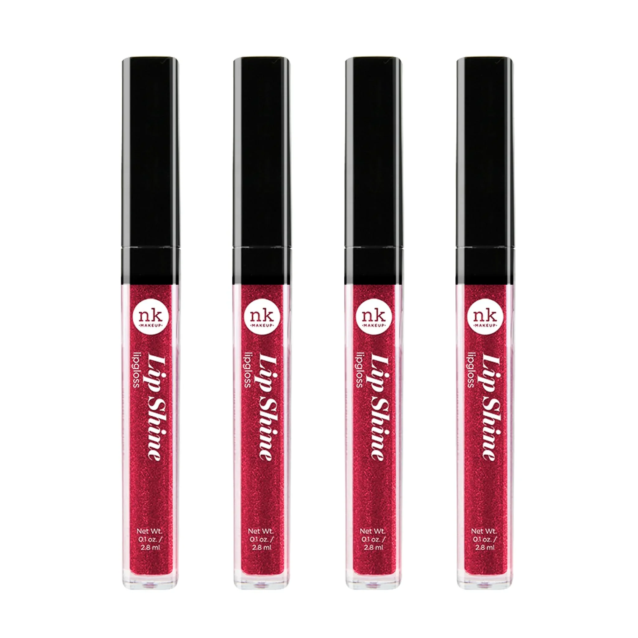 Classic NICKA K NEW YORK Lip Shine Cosmetics vibrant colors bright colors shining lips lip shine long lasting AMZ232 Unique