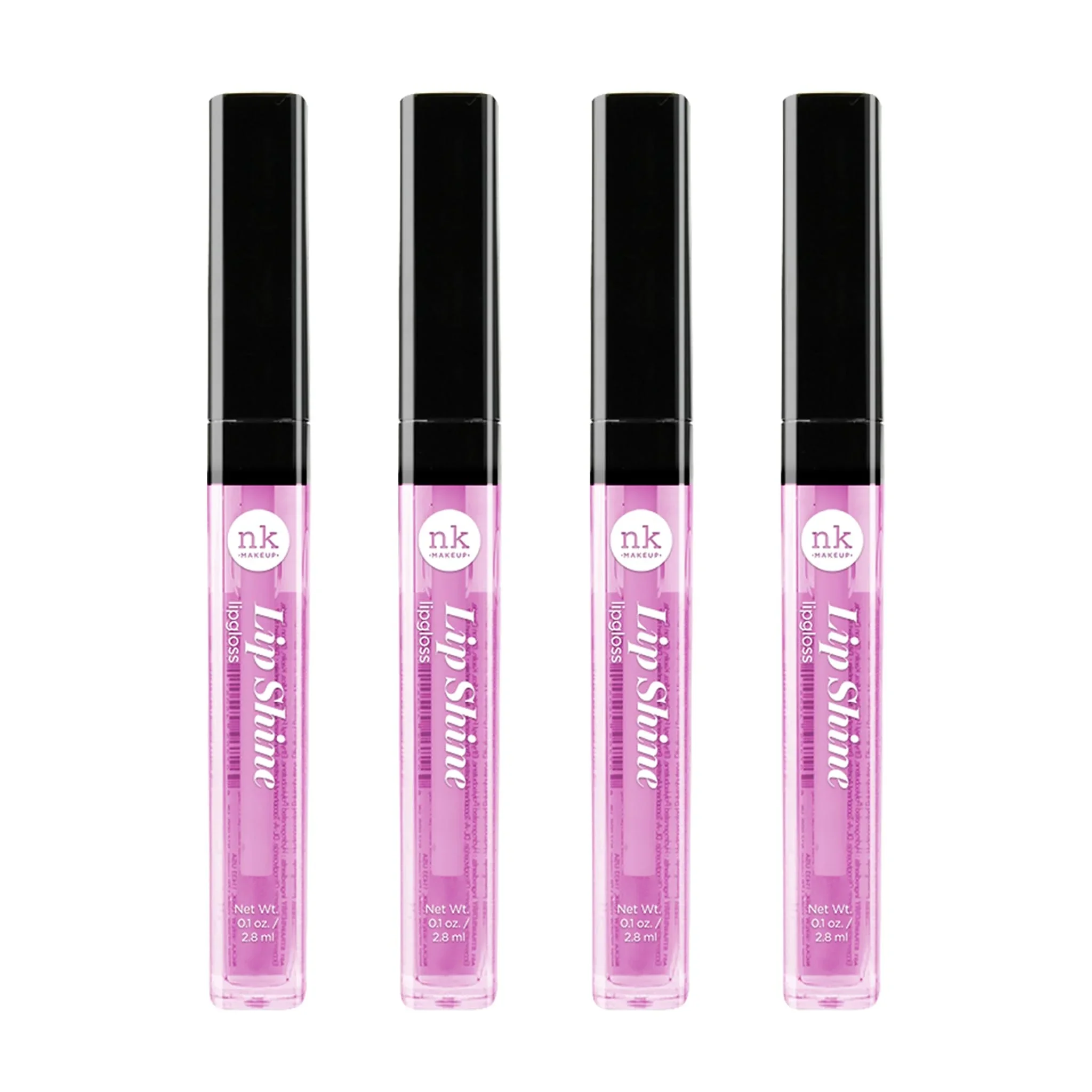 Efficient NICKA K NEW YORK Lip Shine Cosmetics vibrant colors bright colors shining lips lip shine long lasting AMZ227 Fast