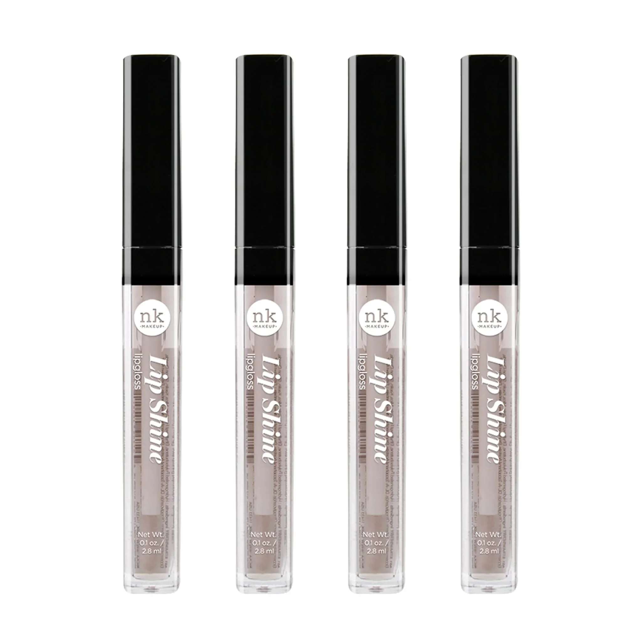 Durable NICKA K NEW YORK Lip Shine Cosmetics vibrant colors bright colors shining lips lip shine long lasting AMZ226 Optimized
