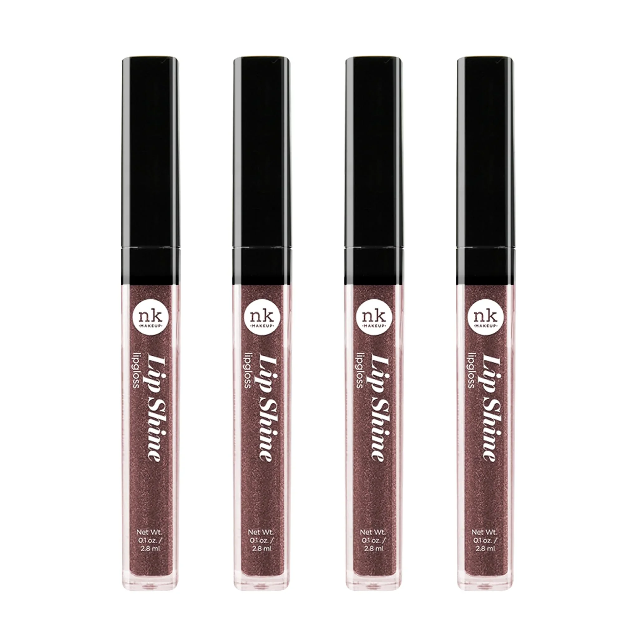 Sustainable NICKA K NEW YORK Lip Shine Cosmetics vibrant colors bright colors shining lips lip shine long lasting AMZ237 Minimalist