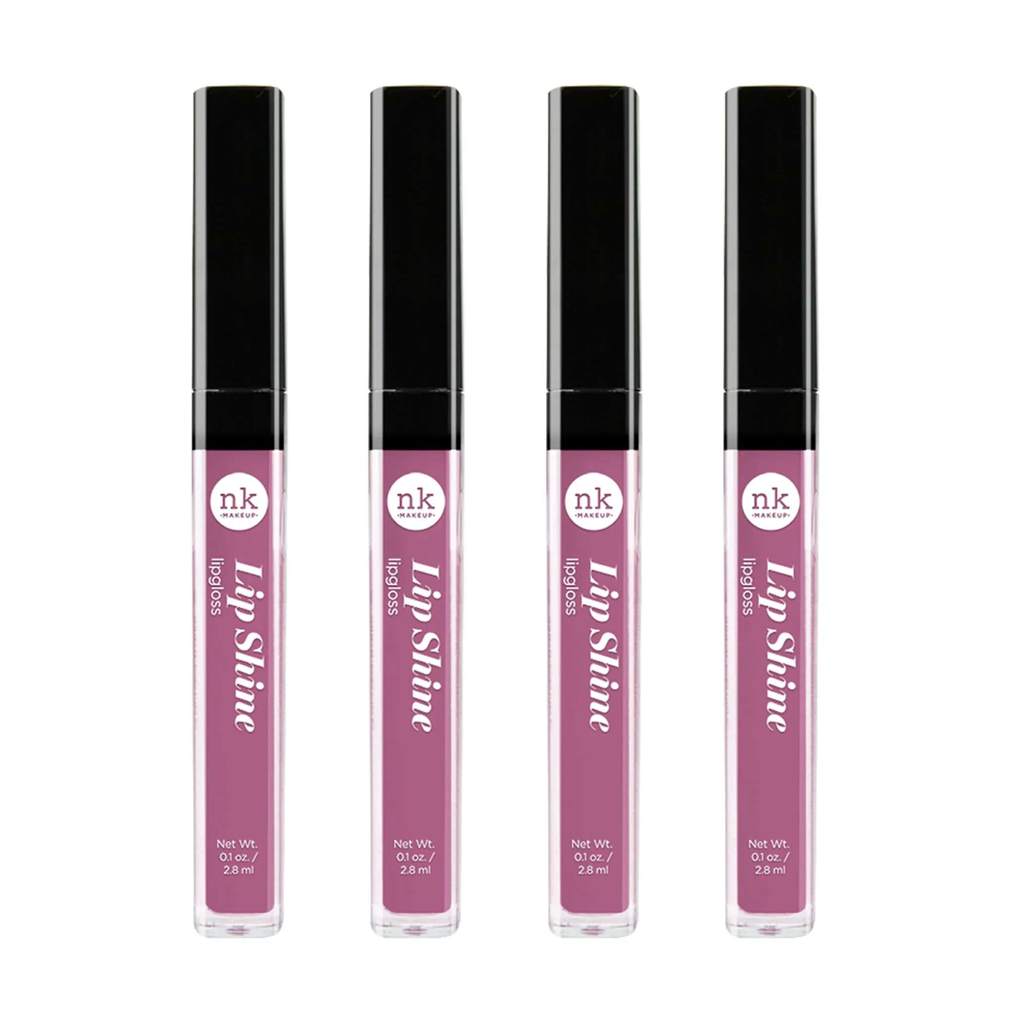 Contemporary NICKA K NEW YORK Lip Shine Cosmetics vibrant colors bright colors shining lips lip shine long lasting AMZ242 Comfortable