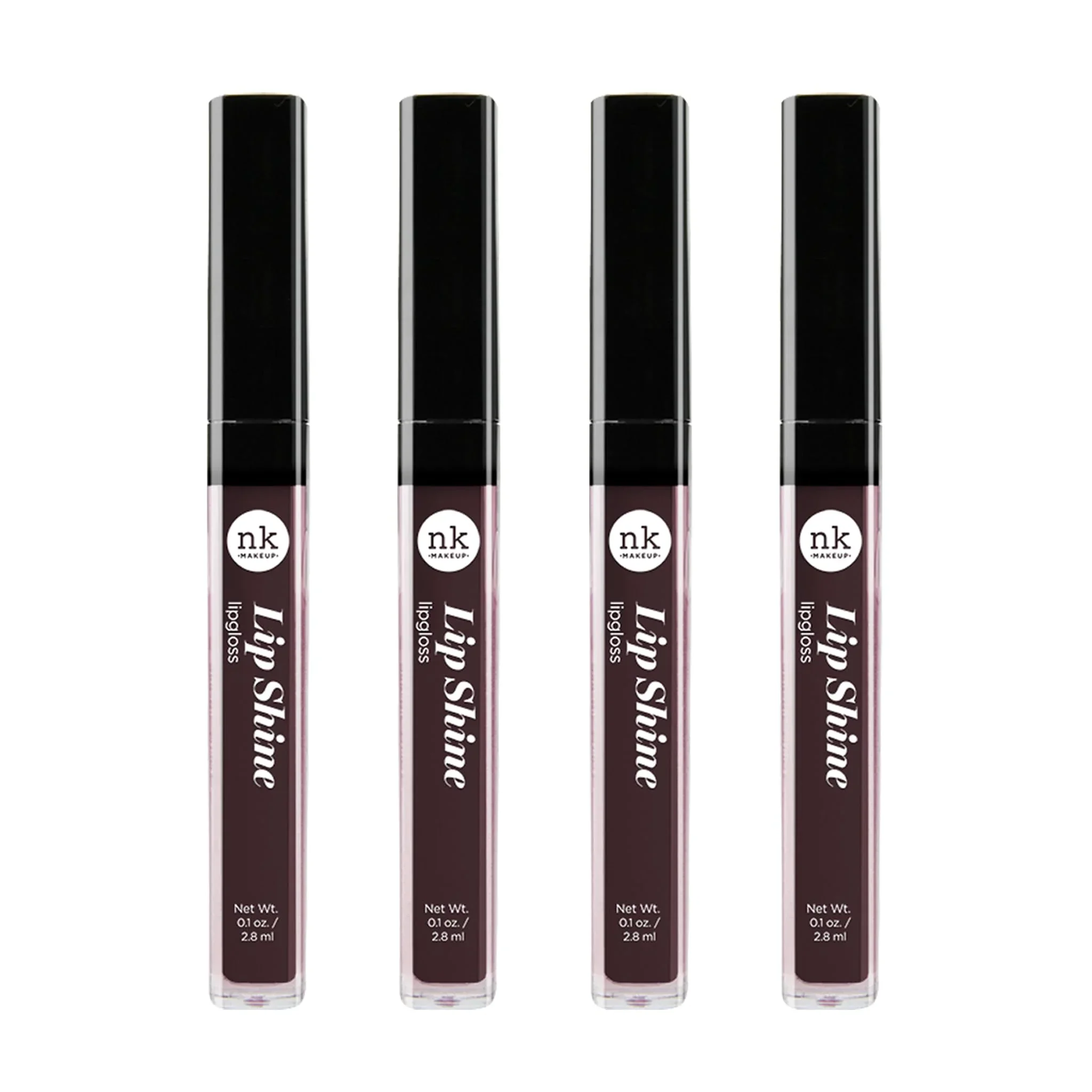 Practical NICKA K NEW YORK Lip Shine Cosmetics vibrant colors bright colors shining lips lip shine long lasting AMZ244 Superior