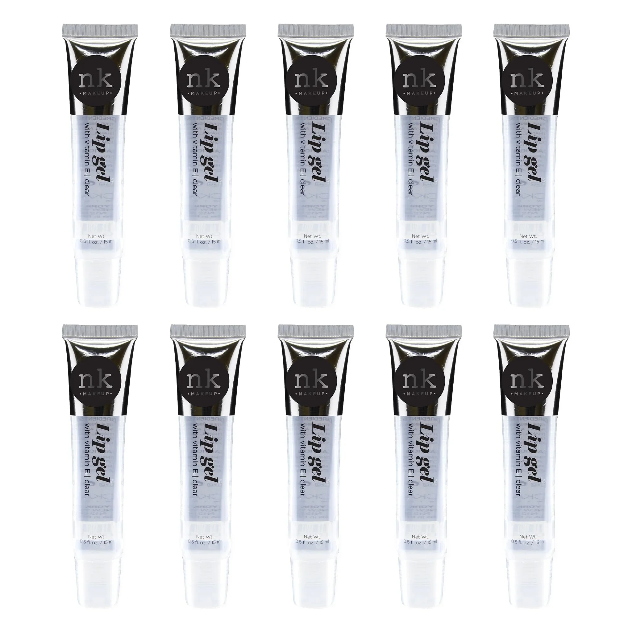 High-Quality NICKA K NEW YORK Lip Gel Hydrating Lightweight Glides on Effortlessly Non Sticky Finish Lip Gel Colors AMZ059 Classic