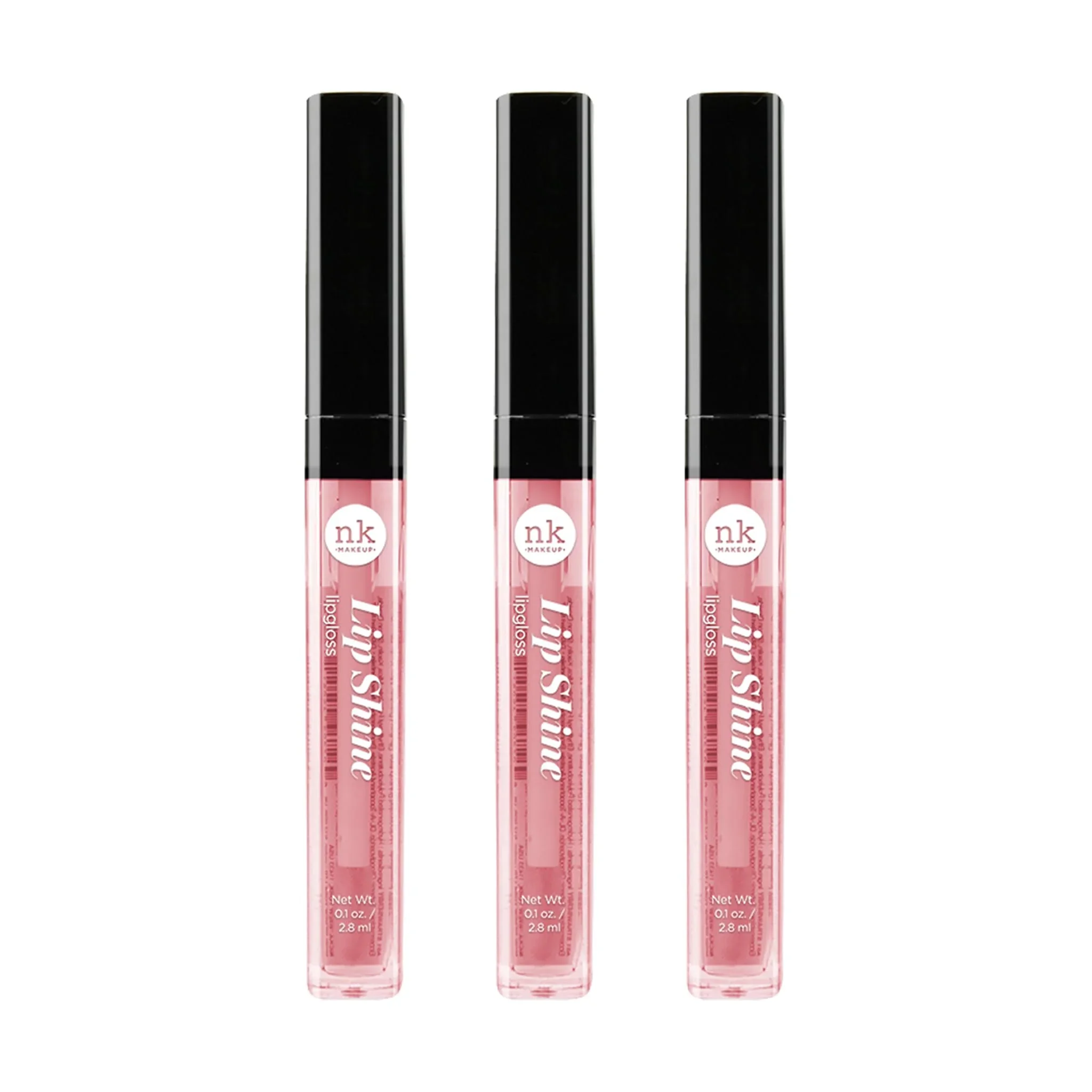World-Class NICKA K NEW YORK Lipshine Cosmetics vibrant colors bright colors shining lips lip shine long lasting AMZ252 Selected