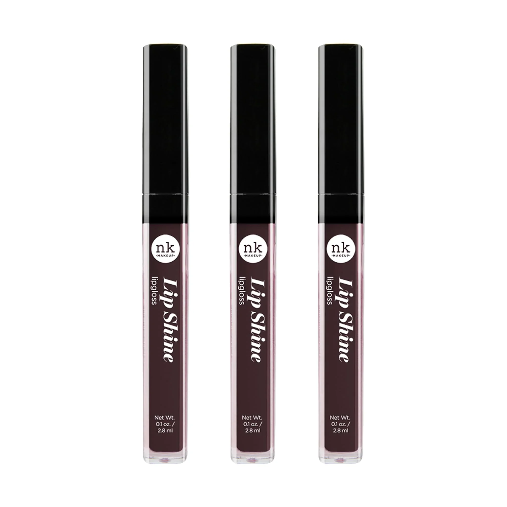 Eco-Friendly NICKA K NEW YORK Lipshine Cosmetics vibrant colors bright colors shining lips lip shine long lasting AMZ268 Crafted