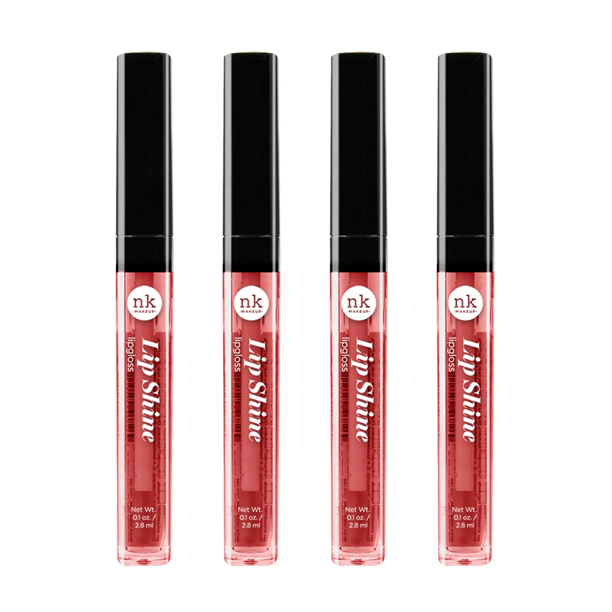 Stylish NICKA K NEW YORK Lip Shine Cosmetics vibrant colors bright colors shining lips lip shine long lasting AMZ247 Advanced