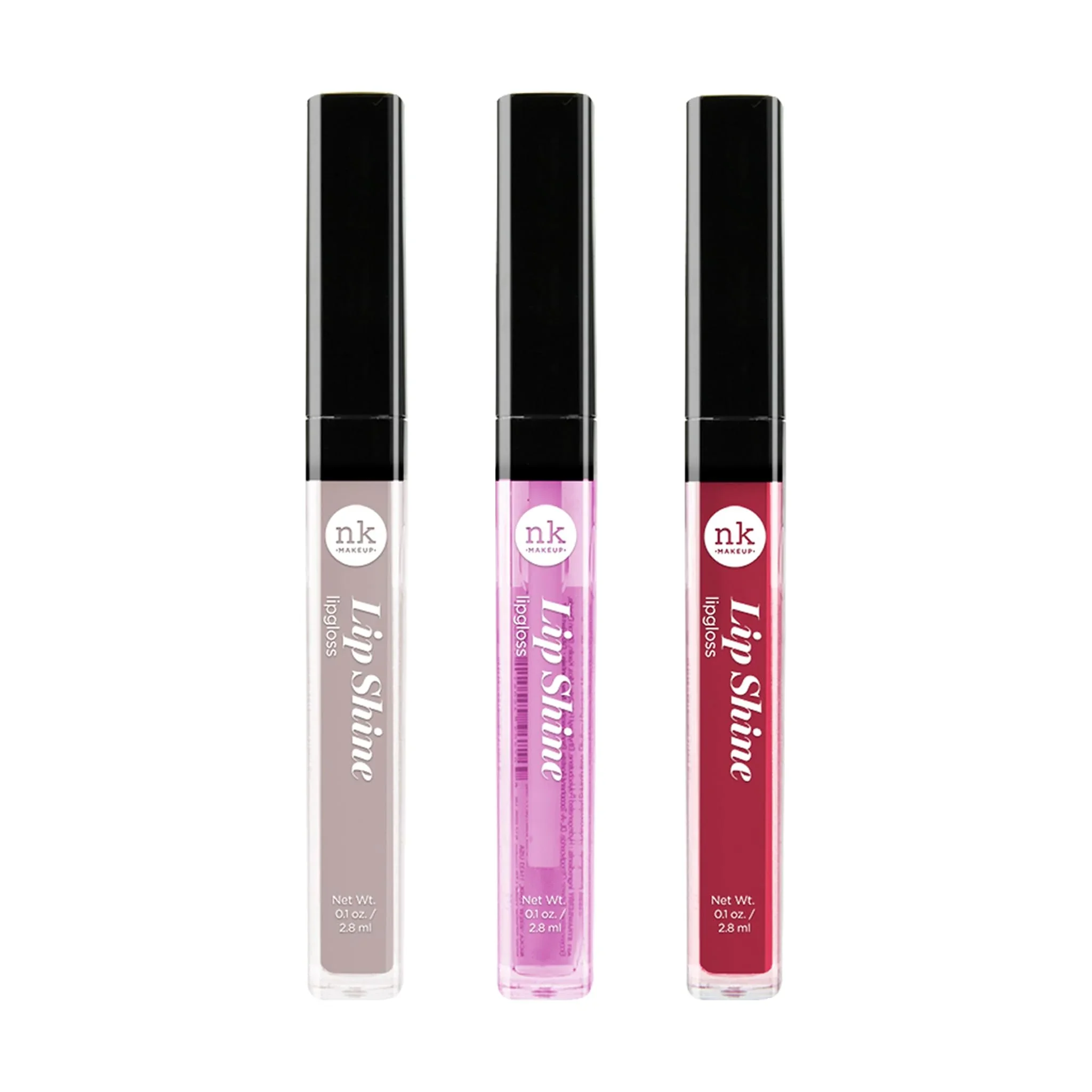 Advanced NICKA K NEW YORK Lipshine Cosmetics vibrant colors bright colors shining lips lip shine long lasting AMZ289 Crafted