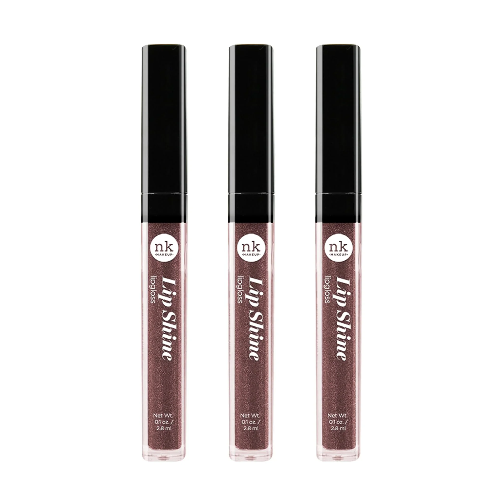 Breathable NICKA K NEW YORK Lipshine Cosmetics vibrant colors bright colors shining lips lip shine long lasting AMZ261 High-Performance