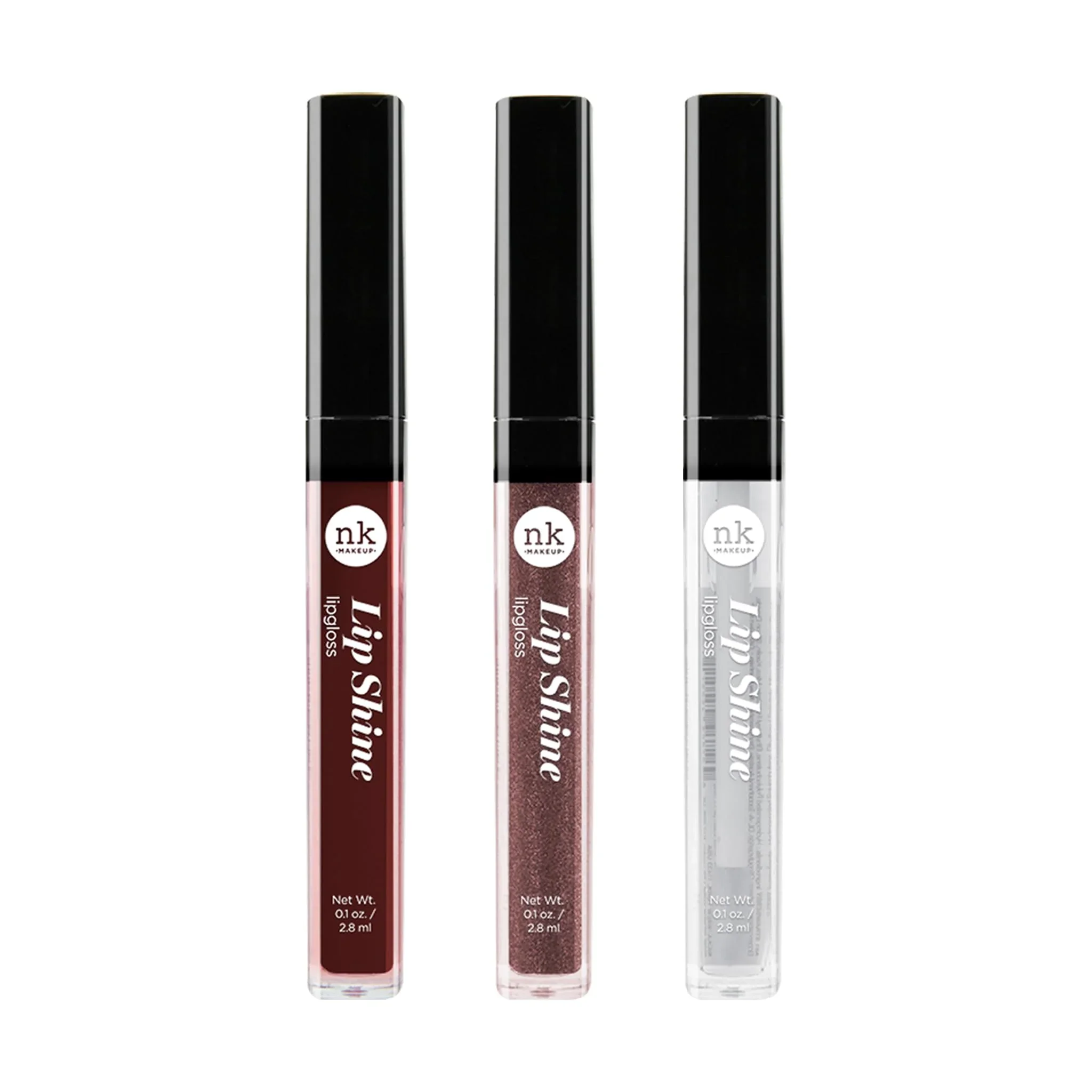 Certified NICKA K NEW YORK Lipshine Cosmetics vibrant colors bright colors shining lips lip shine long lasting AMZ284 Casual