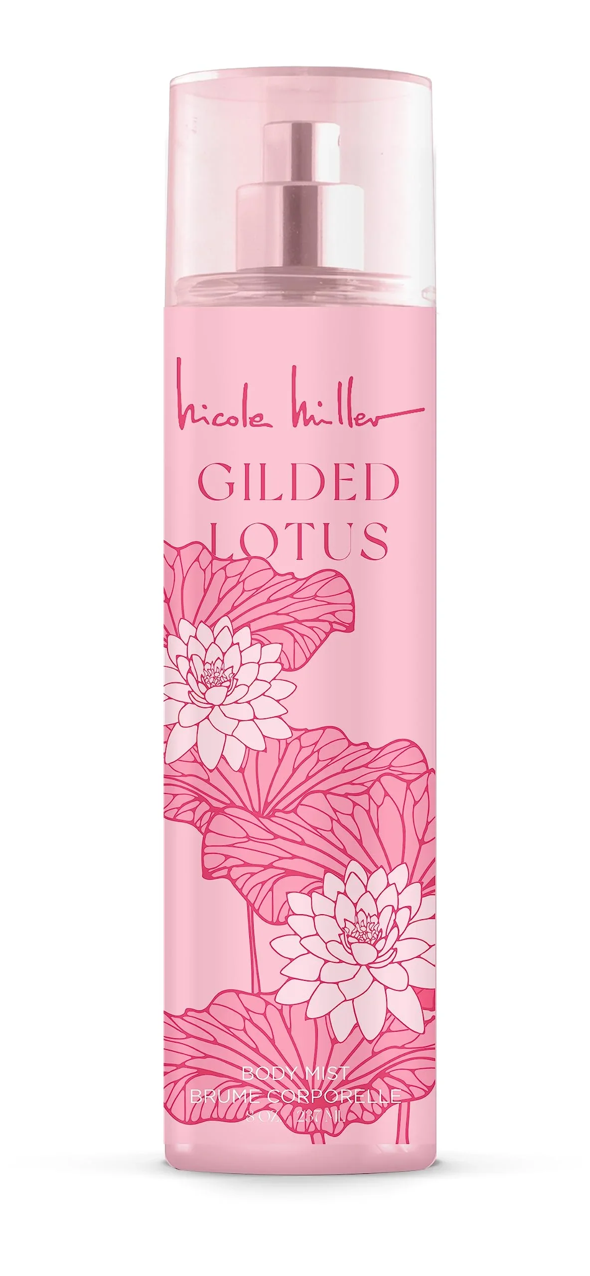 Natural Nicole Miller Gilded Lotus Body Mist 8 fl. oz. High-Grade