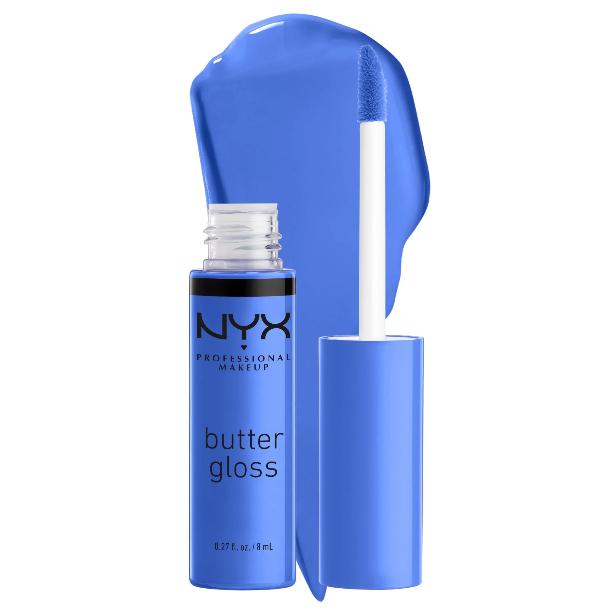 Durable NYX PROFESSIONAL MAKEUP Butter Gloss Non-Sticky Lip Gloss - Blueberry Tart Periwinkle Blue Trusted
