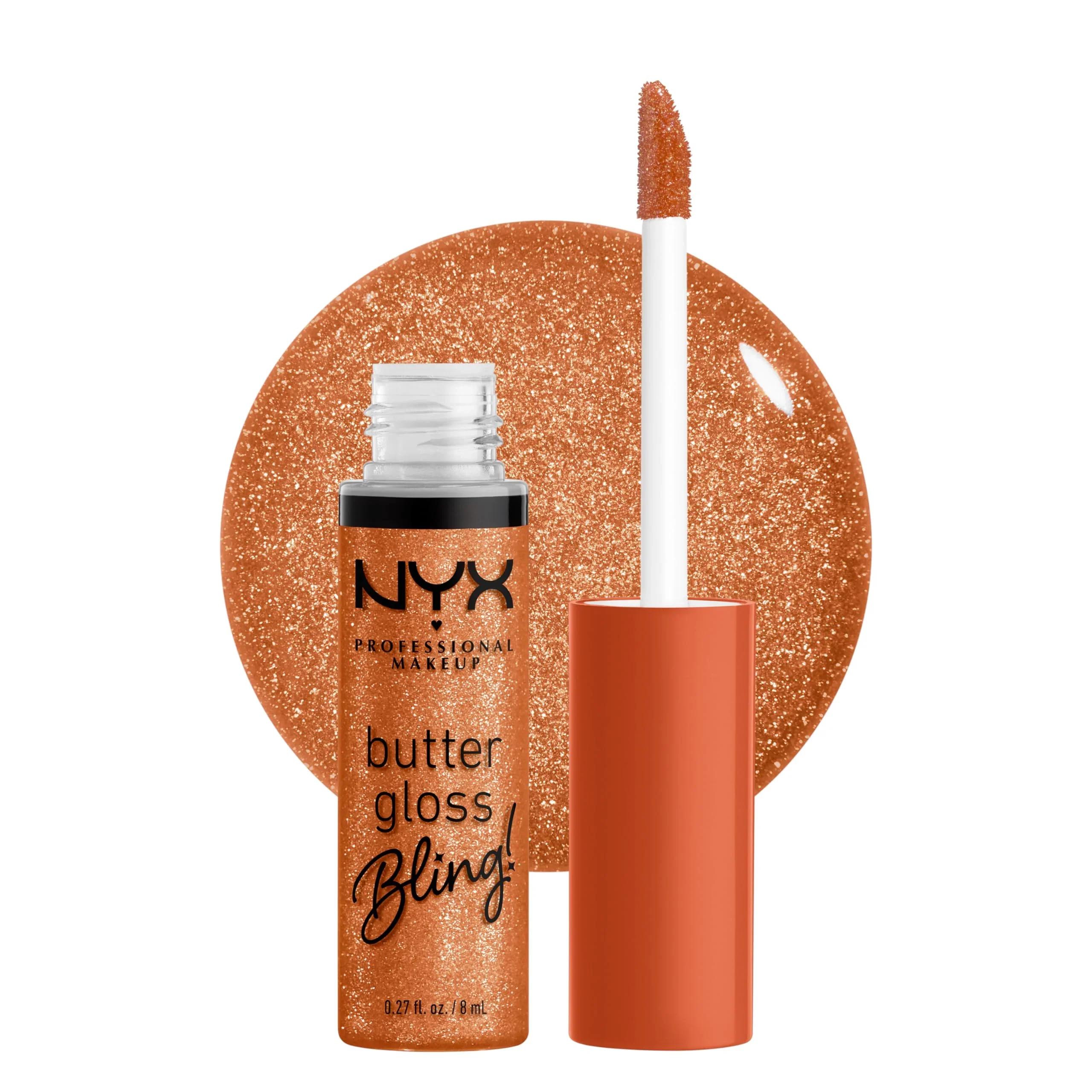 Premium Material NYX PROFESSIONAL MAKEUP Butter Gloss Bling Lip Gloss Non Sticky and Shiny Vegan Lip Makeup - Pricey Verified