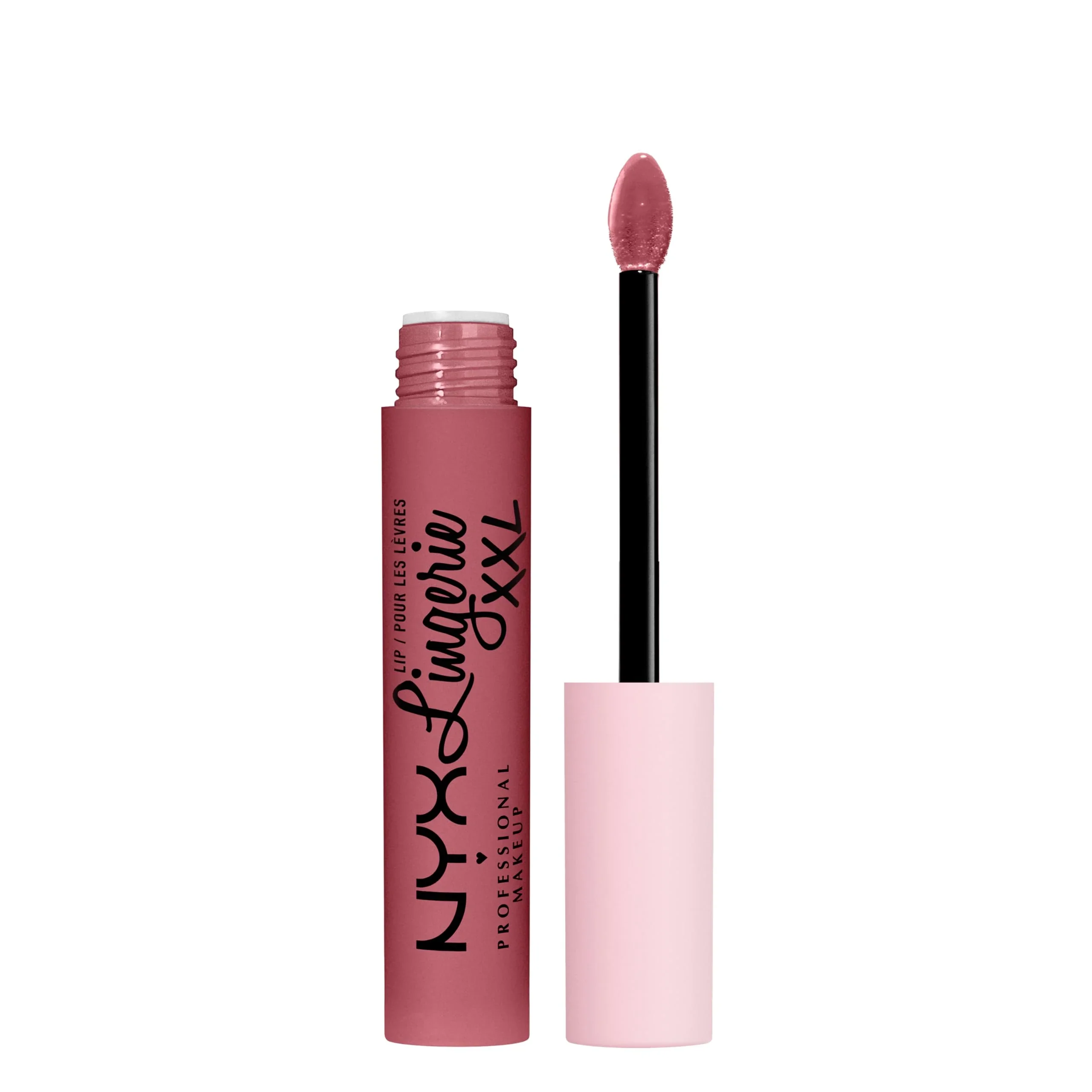 Relaxed NYX PROFESSIONAL MAKEUP Lip Lingerie XXL Matte Liquid Lipstick - Flaunt It Dusty Pink Casual