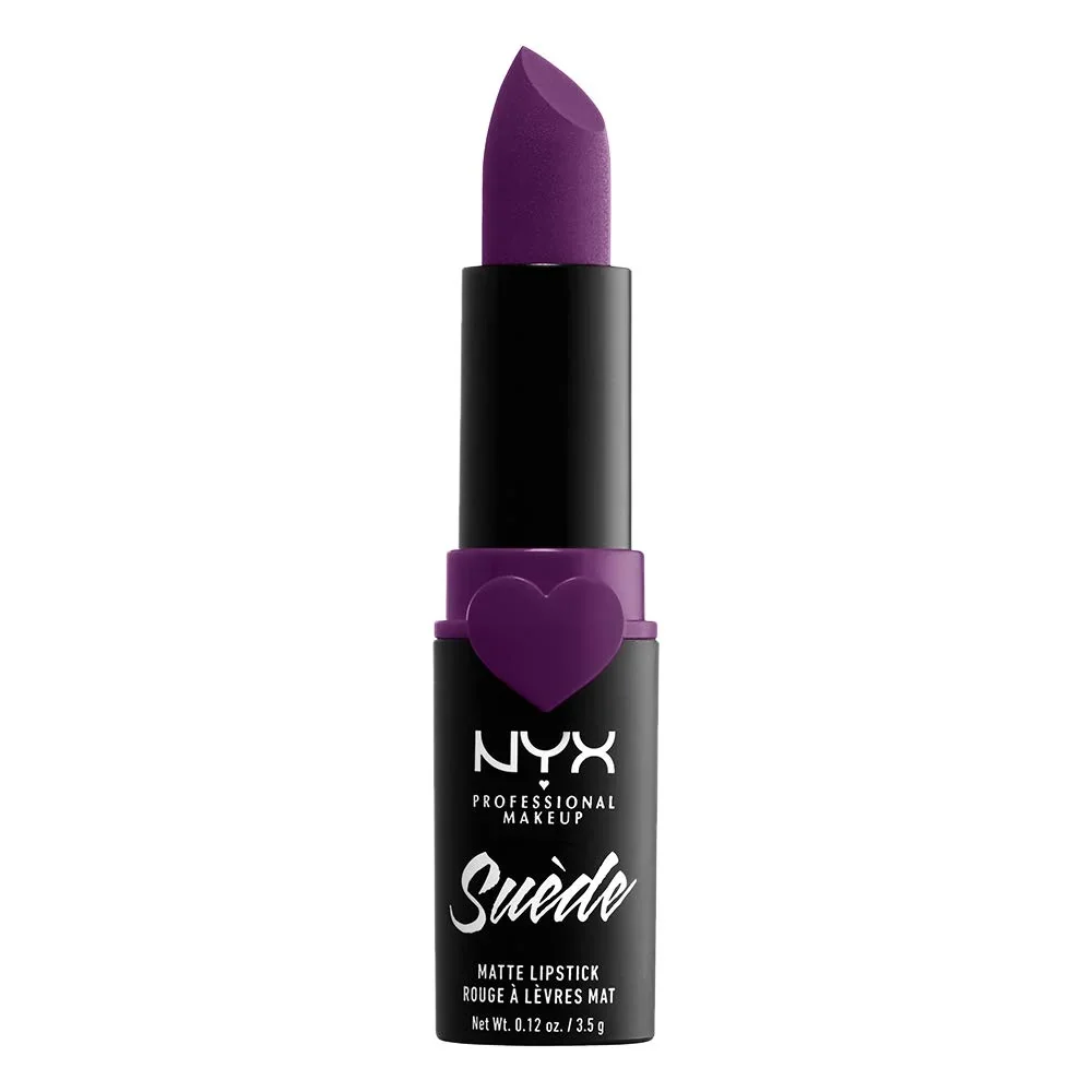 Verified NYX PROFESSIONAL MAKEUP Suede Matte Lipstick Vegan Formula - Stfu Magenta Certified