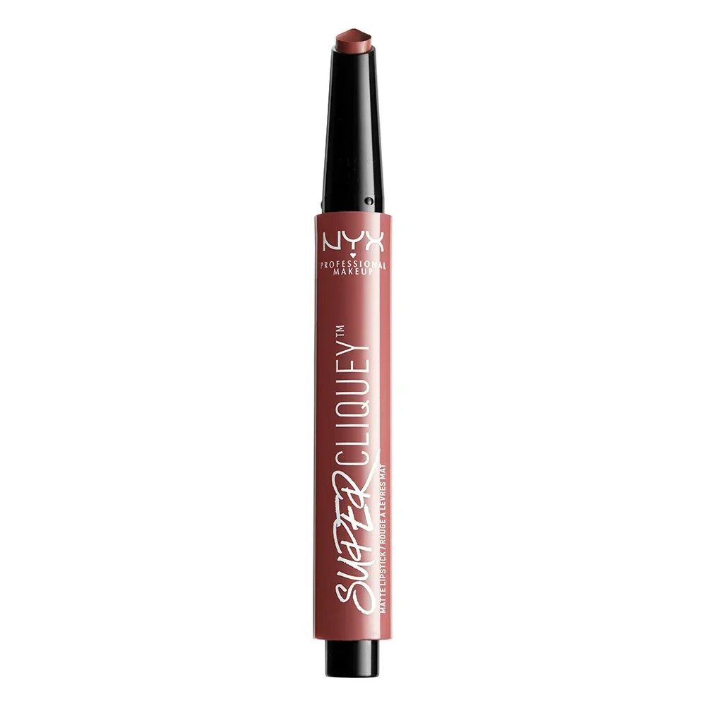 High-Performance NYX PROFESSIONAL MAKEUP Super Cliquey Matte Lipstick Empowered 0.05 Ounce Outstanding